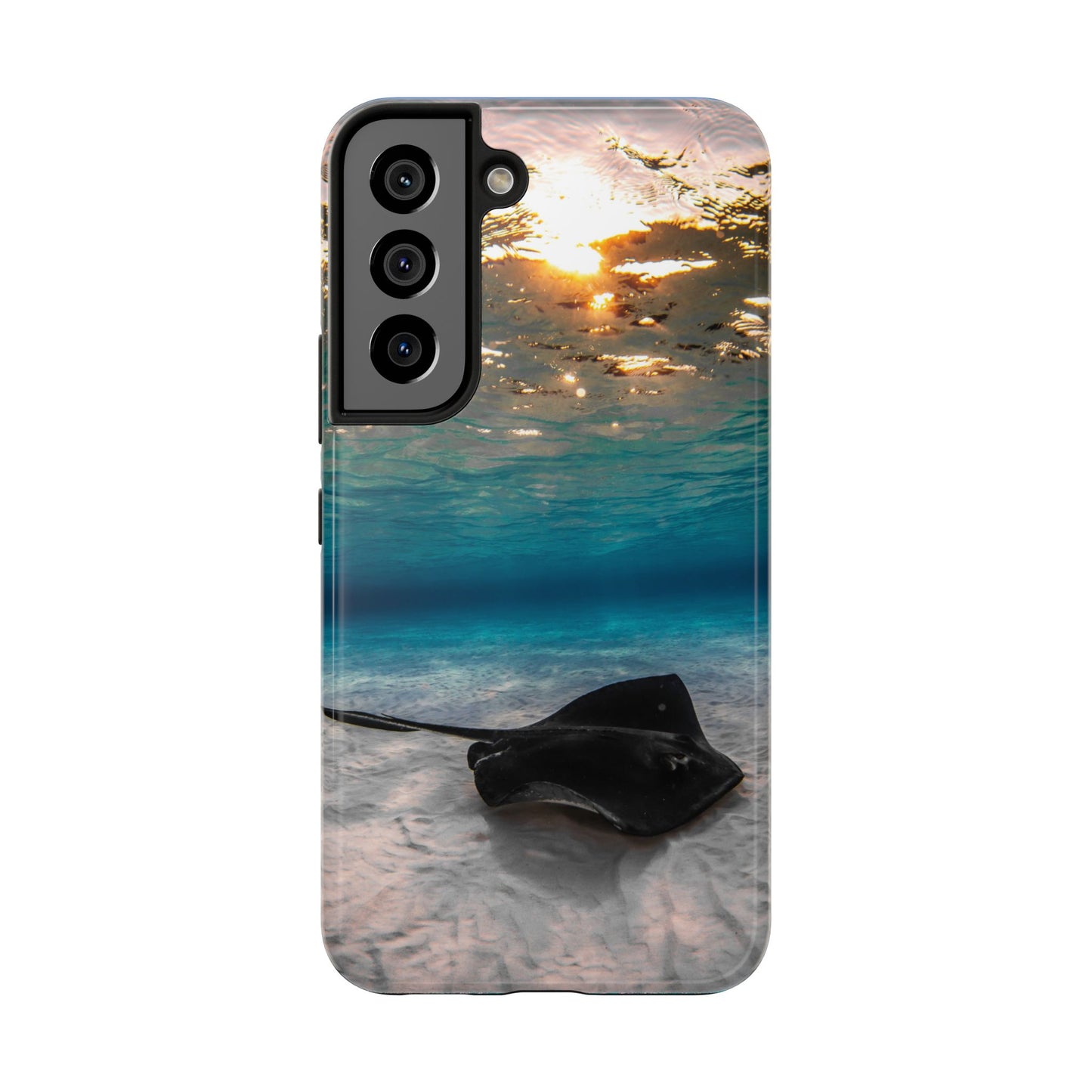 Tough Phone Cases - Stingray Sunrise