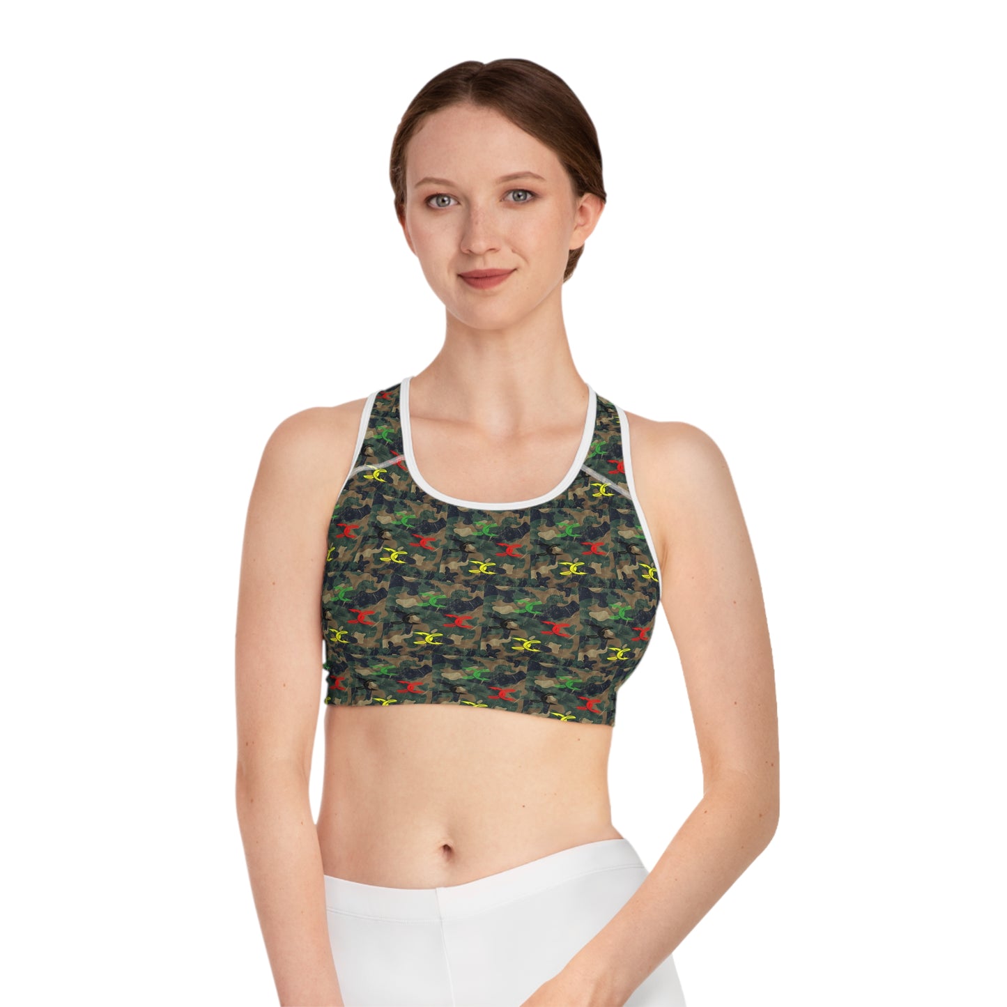 Sports Bra - Reggae Rasta