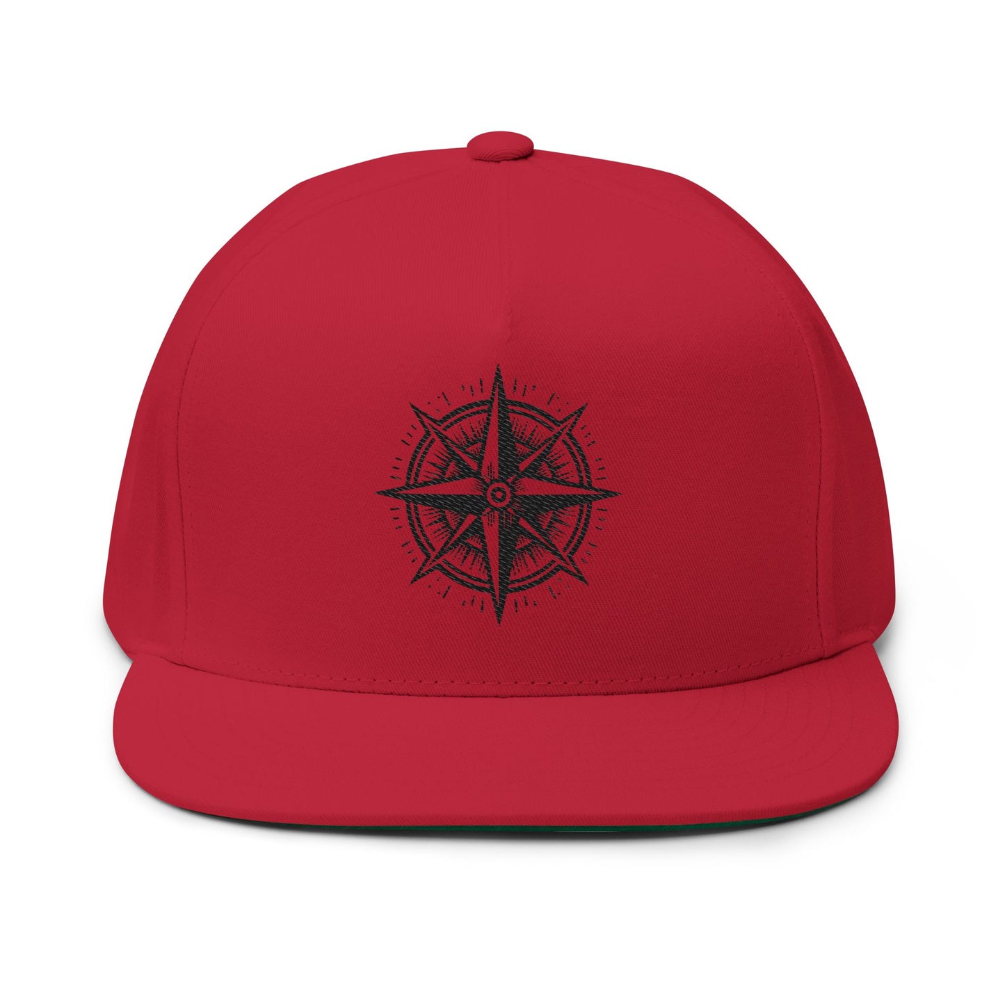 Copy of Camouflage Flat Bill Cap - Stylish Embroidered Snapback for Outdoor Adventures