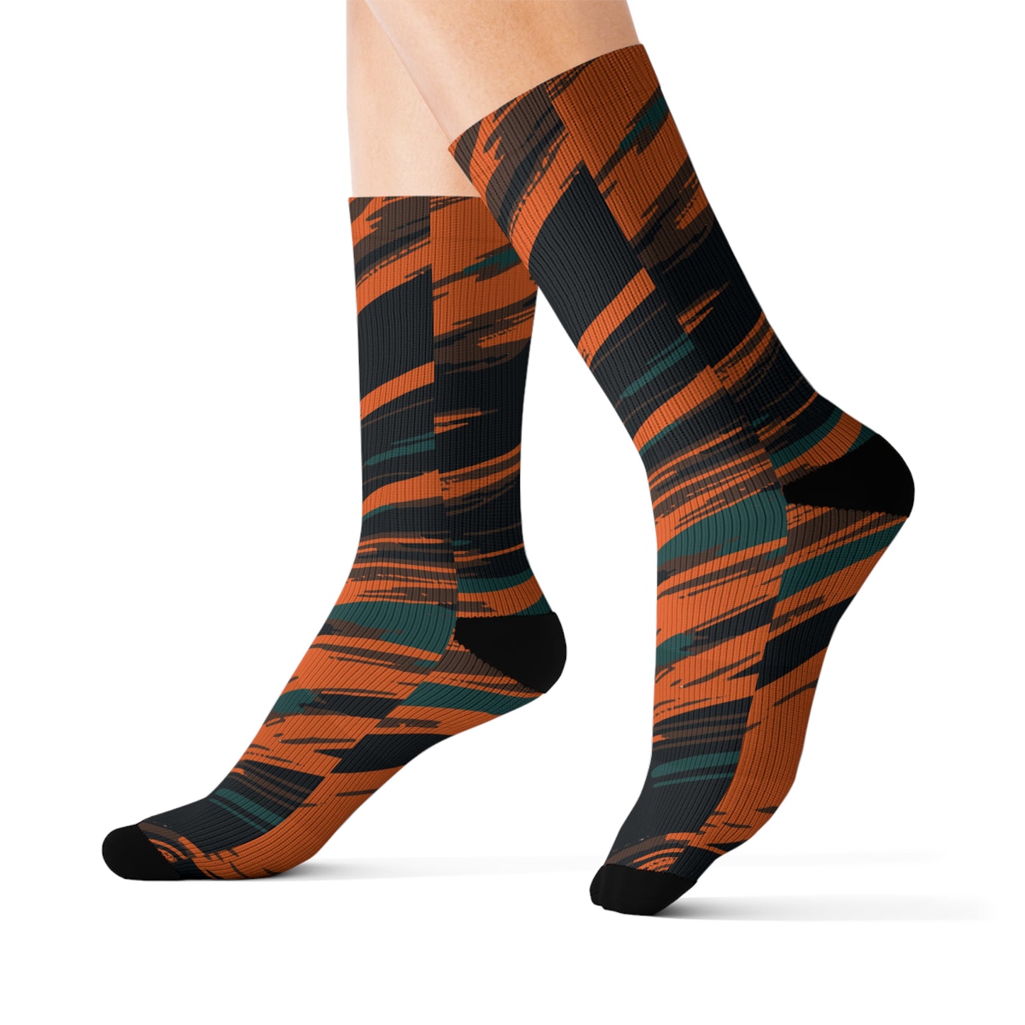 Socks - Electric Orange