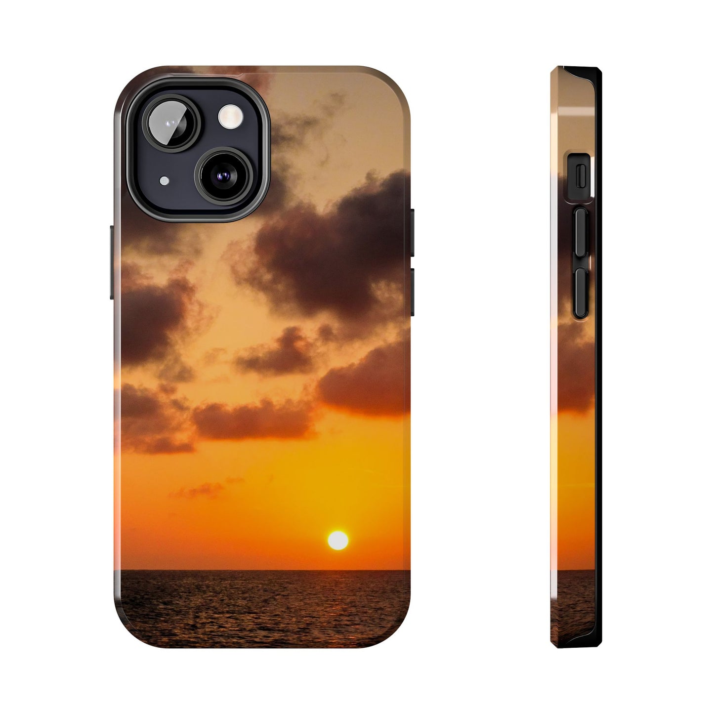 Tough Phone Cases - Orange Peel Sunset