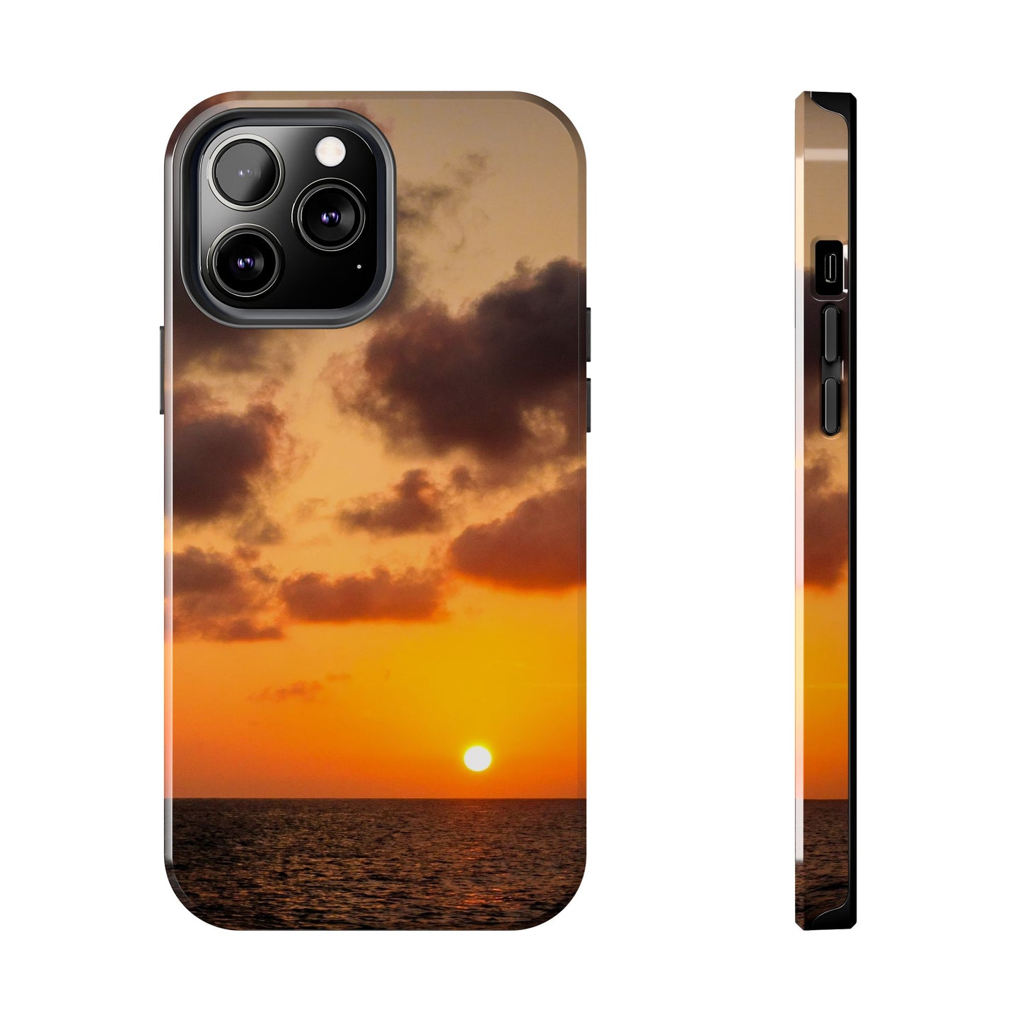 Tough Phone Cases - Orange Peel Sunset