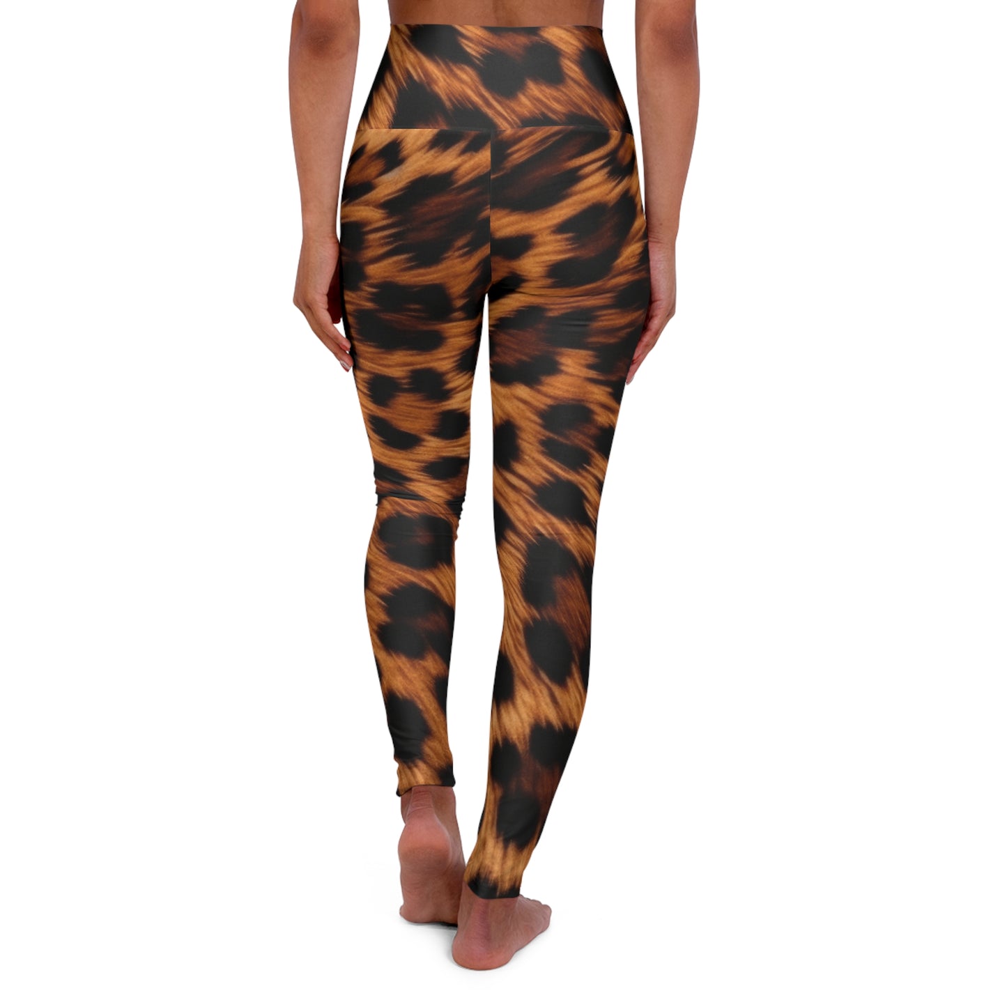 High Waisted Leggings - Kitty Cat