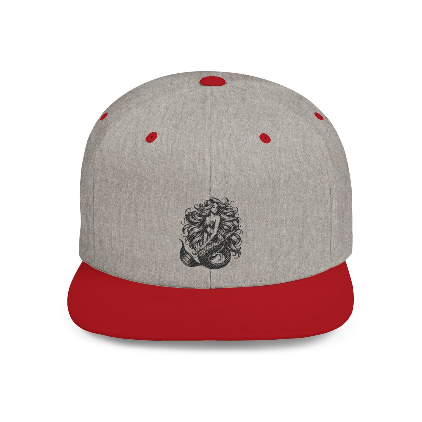 Flat Bill Snapback - Mermaid Baddie