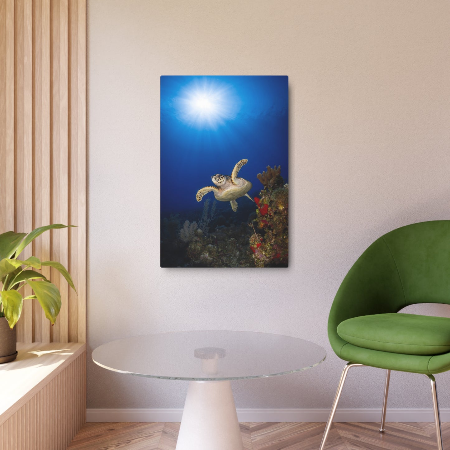 "Sunshine Above" Metal Print