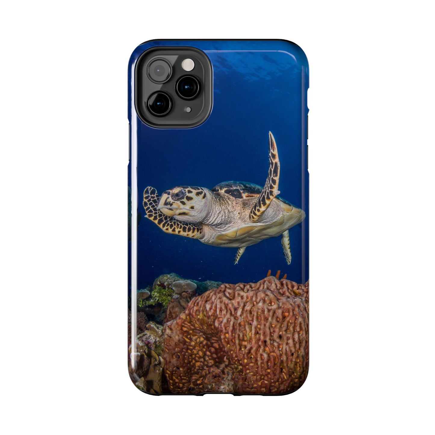 Tough Phone Cases - Turtle Pose