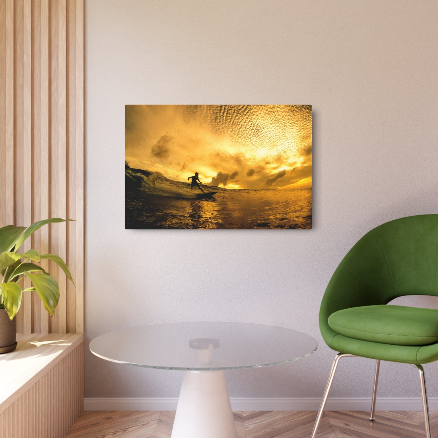 "Local Surfer" Metal Print