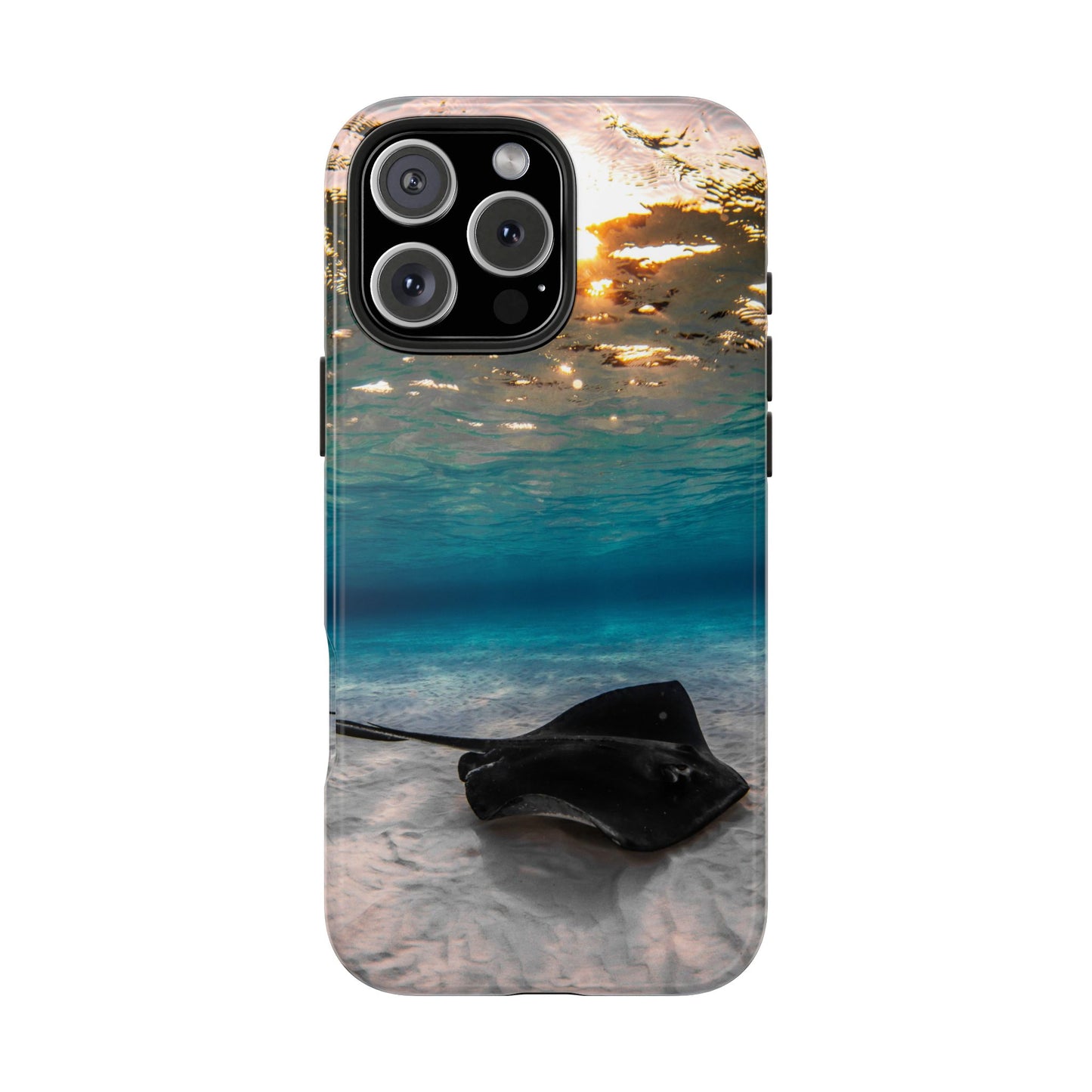 Tough Phone Cases - Stingray Sunrise
