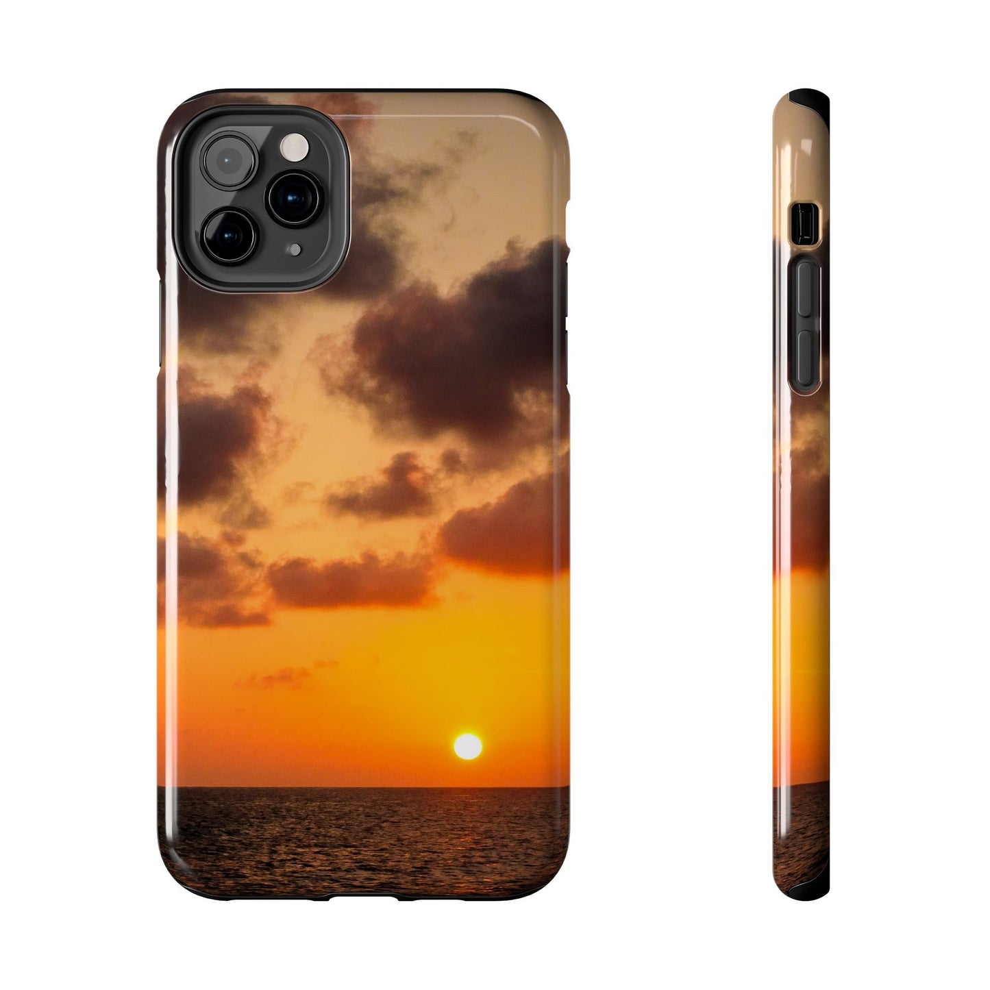 Tough Phone Cases - Orange Peel Sunset