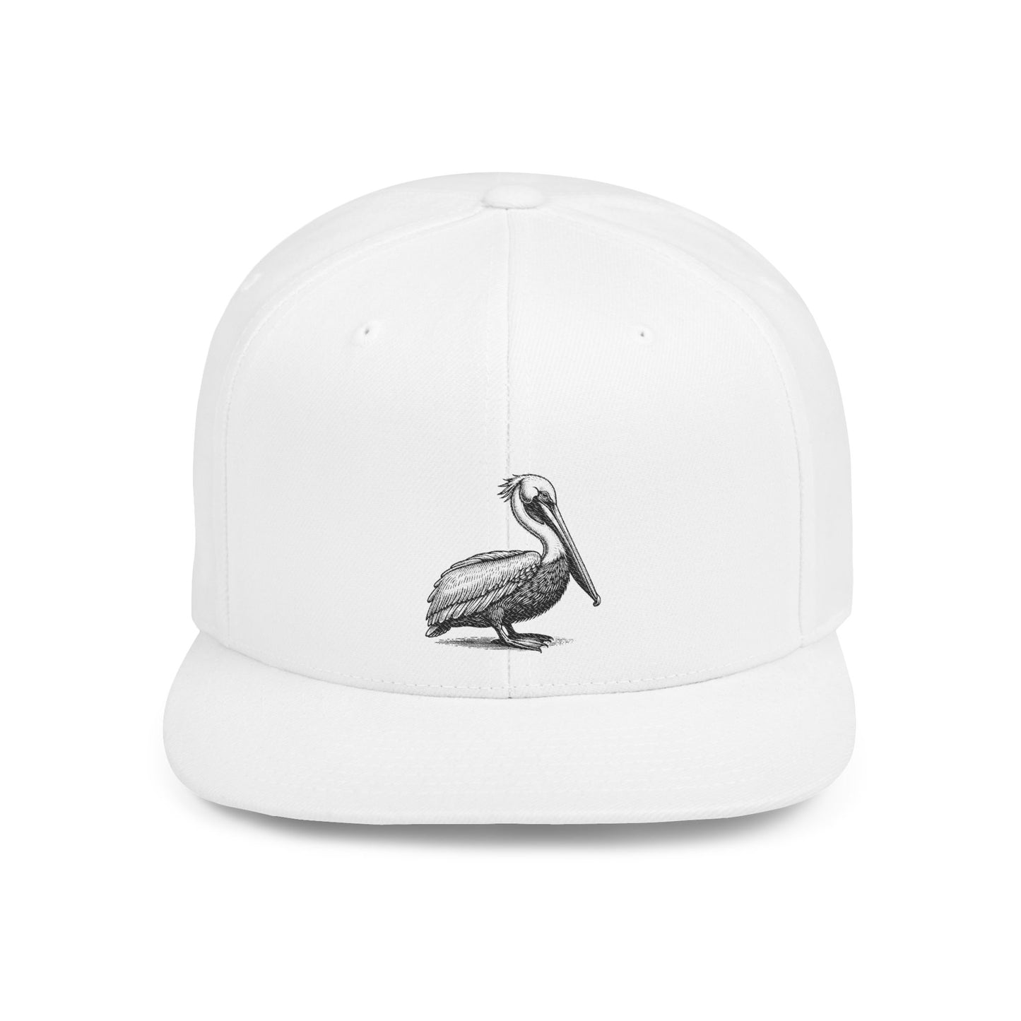 Flat Bill Snapback - Pelican