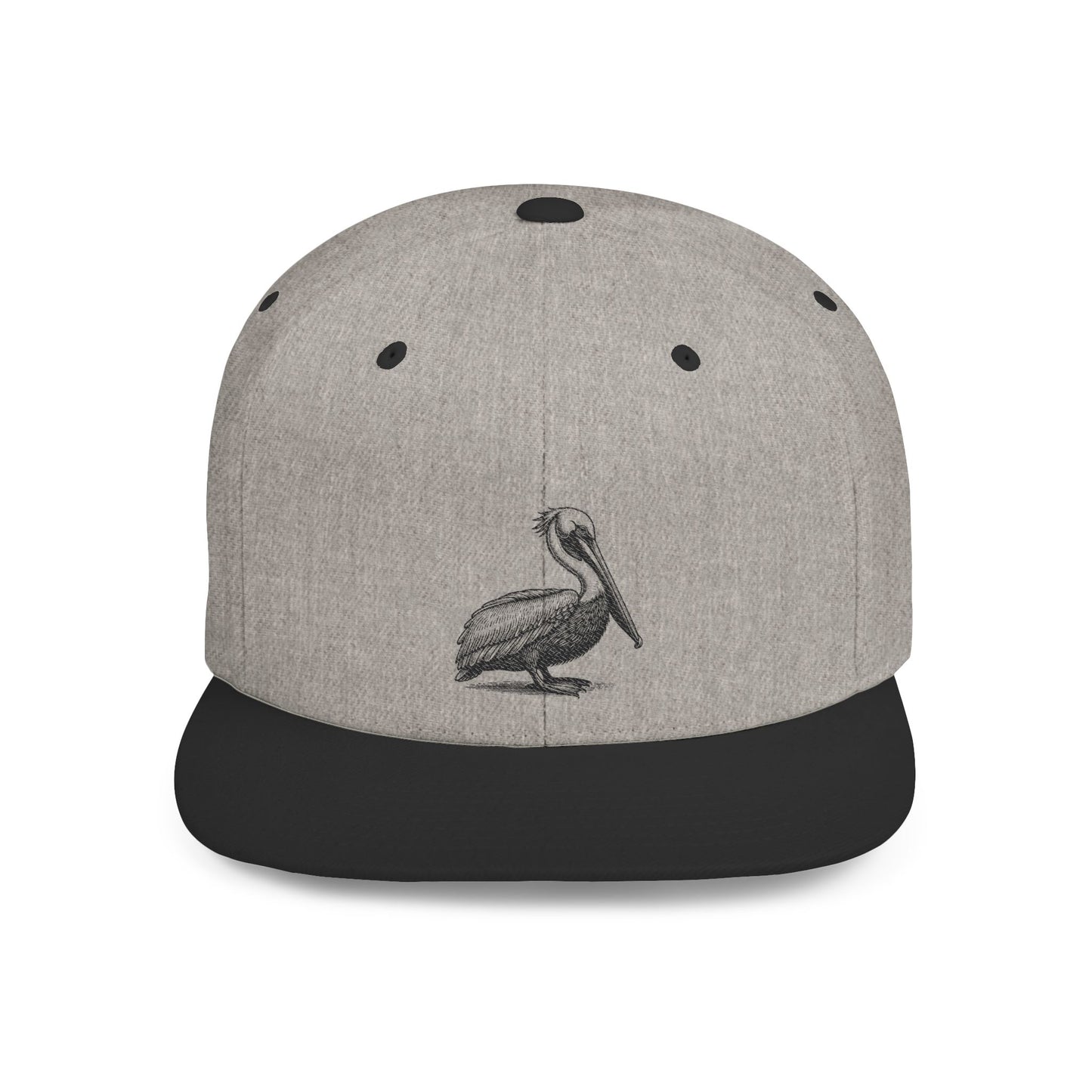 Flat Bill Snapback - Pelican