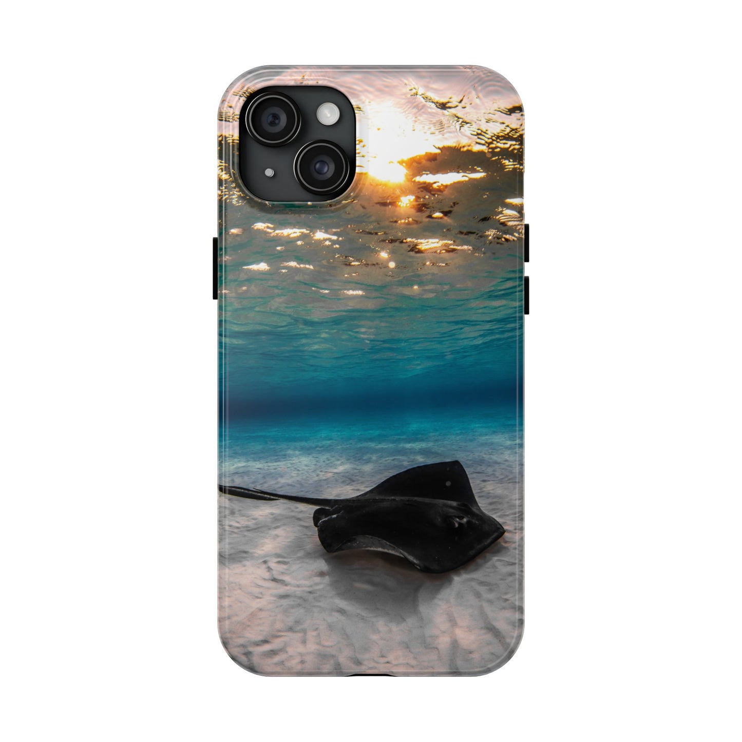 Tough Phone Cases - Stingray Sunrise