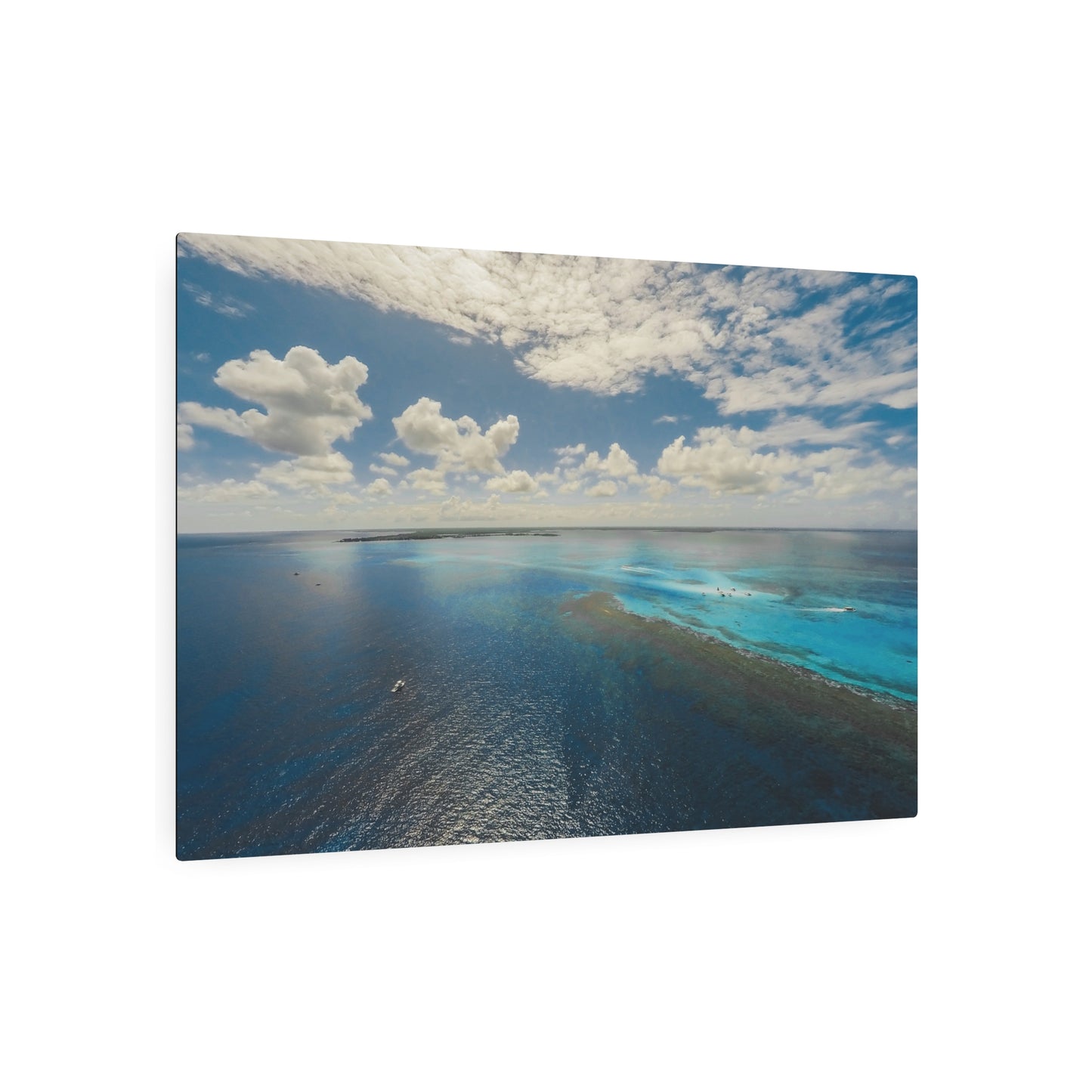 "Cayman Blues" Metal Print