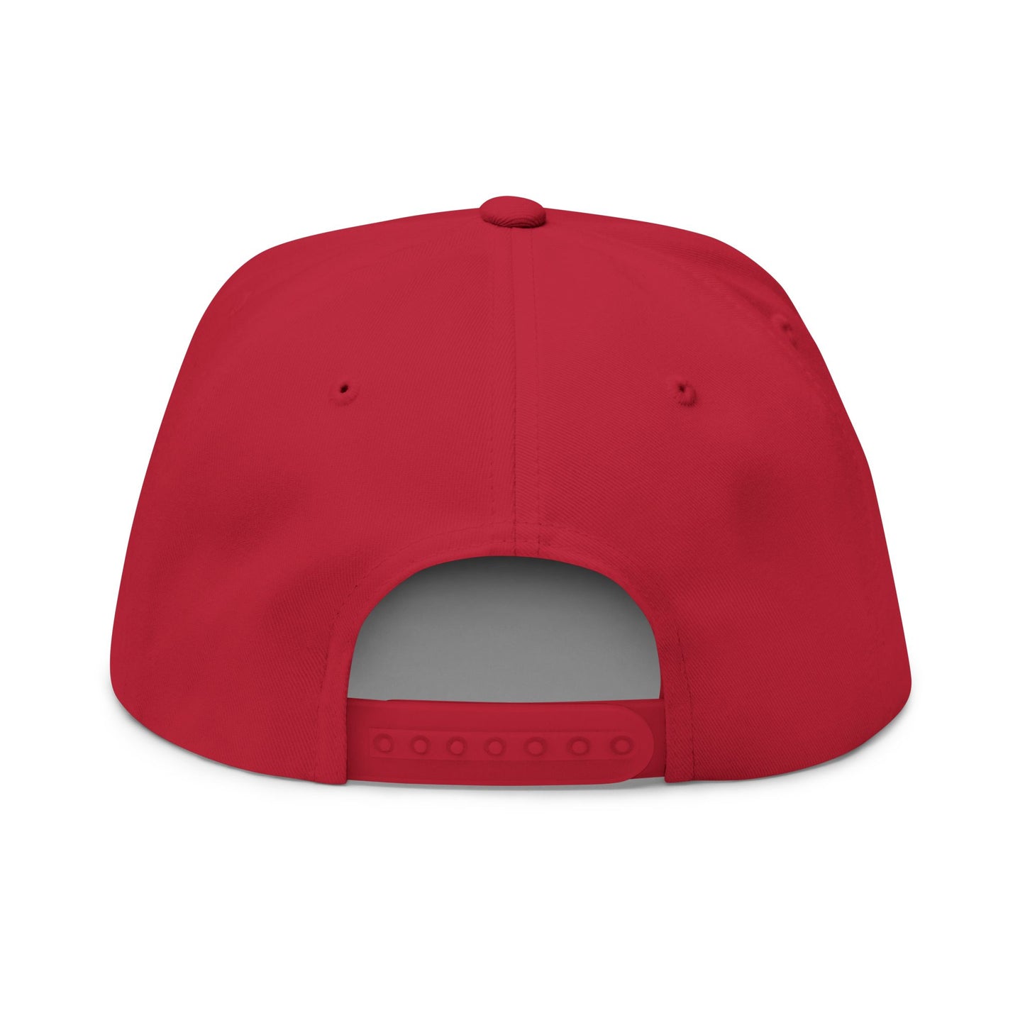 Camouflage Flat Bill Cap - Stylish Embroidered Snapback for Outdoor Adventures