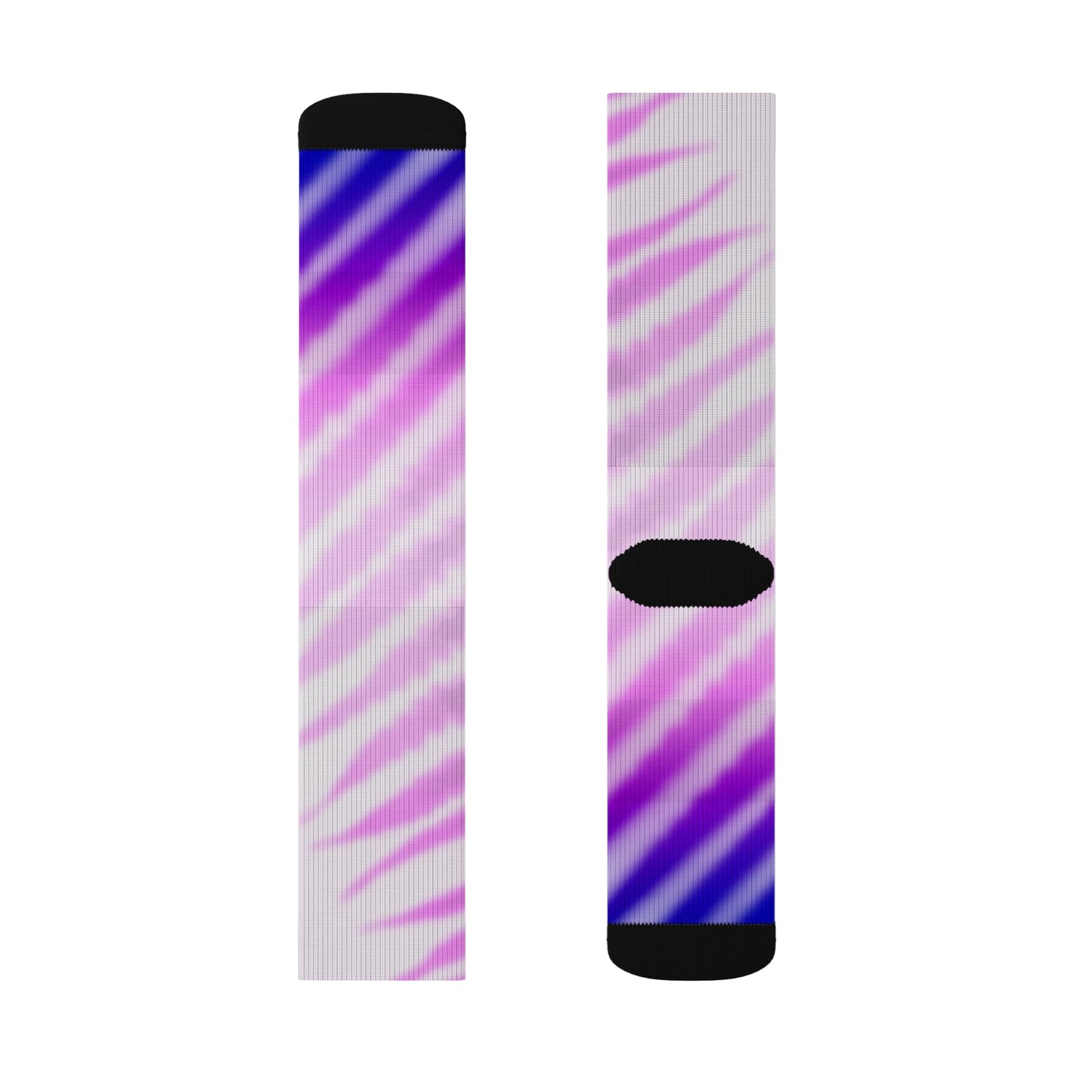 Socks - Purple Palm