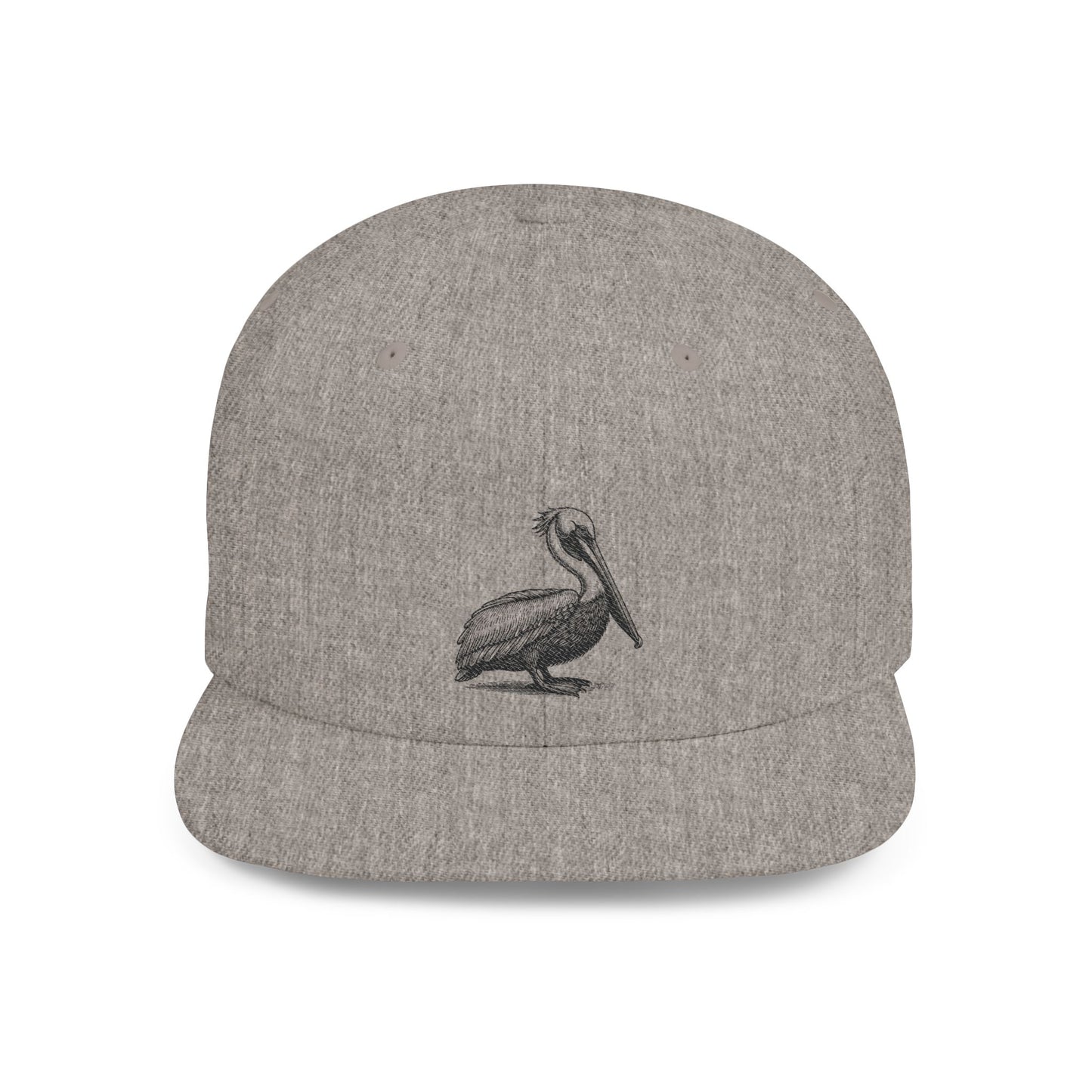 Flat Bill Snapback - Pelican