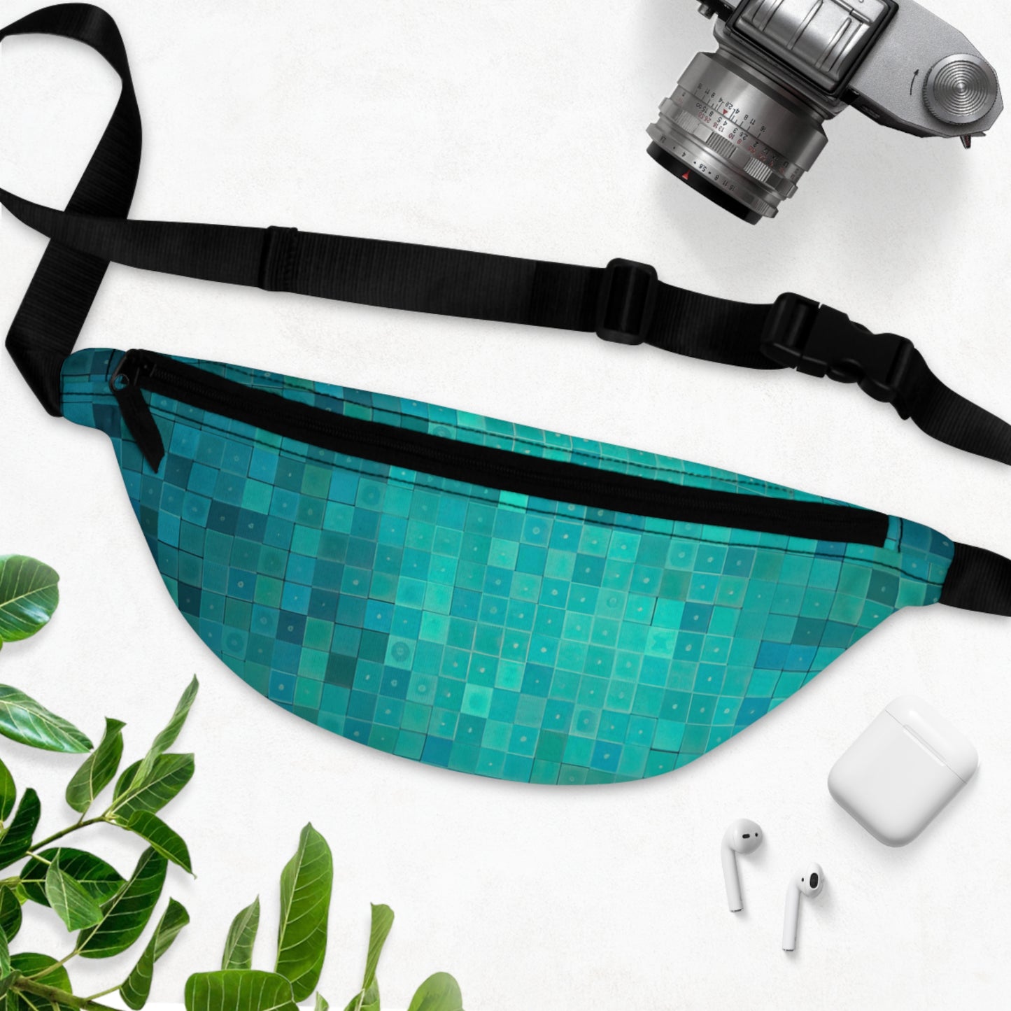Fanny Pack – Tiled Turq