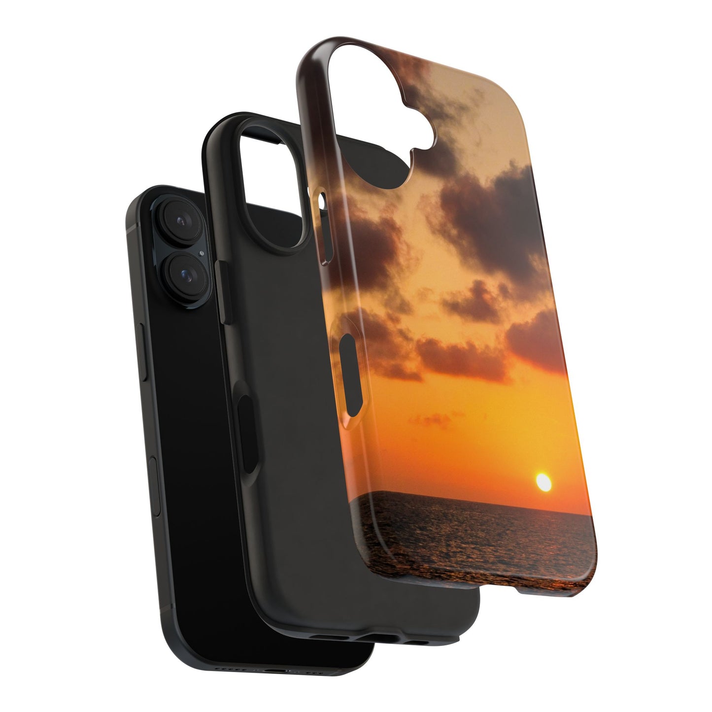 Tough Phone Cases - Orange Peel Sunset