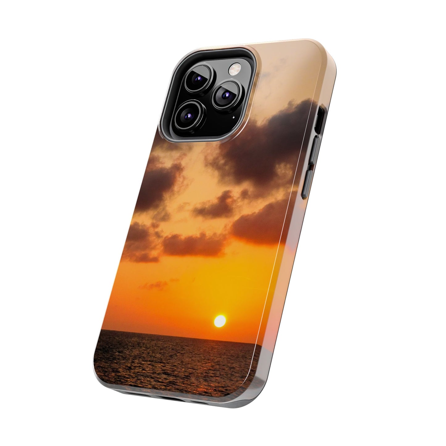 Tough Phone Cases - Orange Peel Sunset
