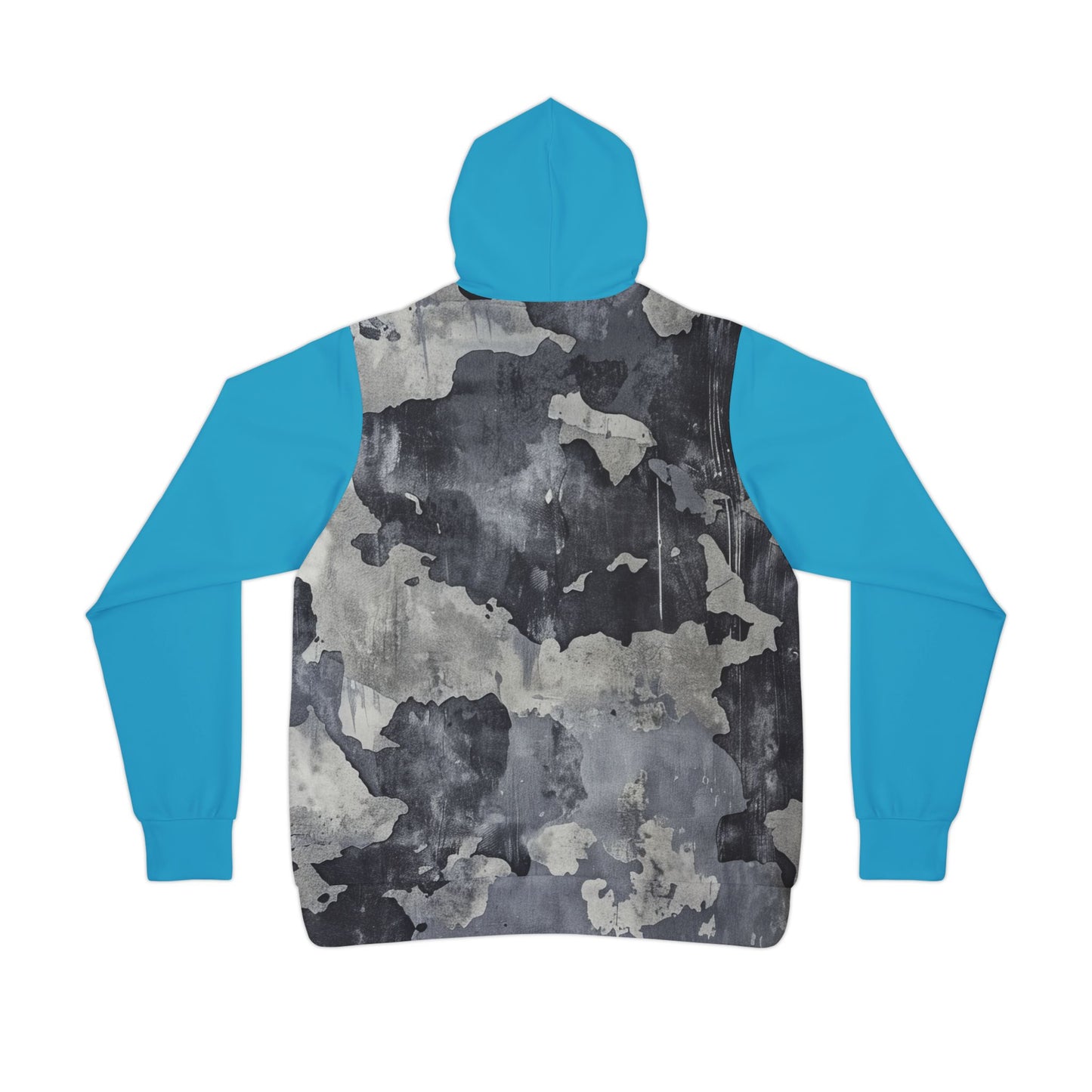 Hoodie | Grey & Blue | Branded