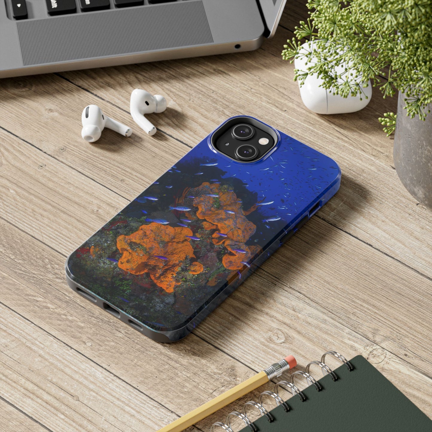 Tough Phone Cases - Colorful Coral