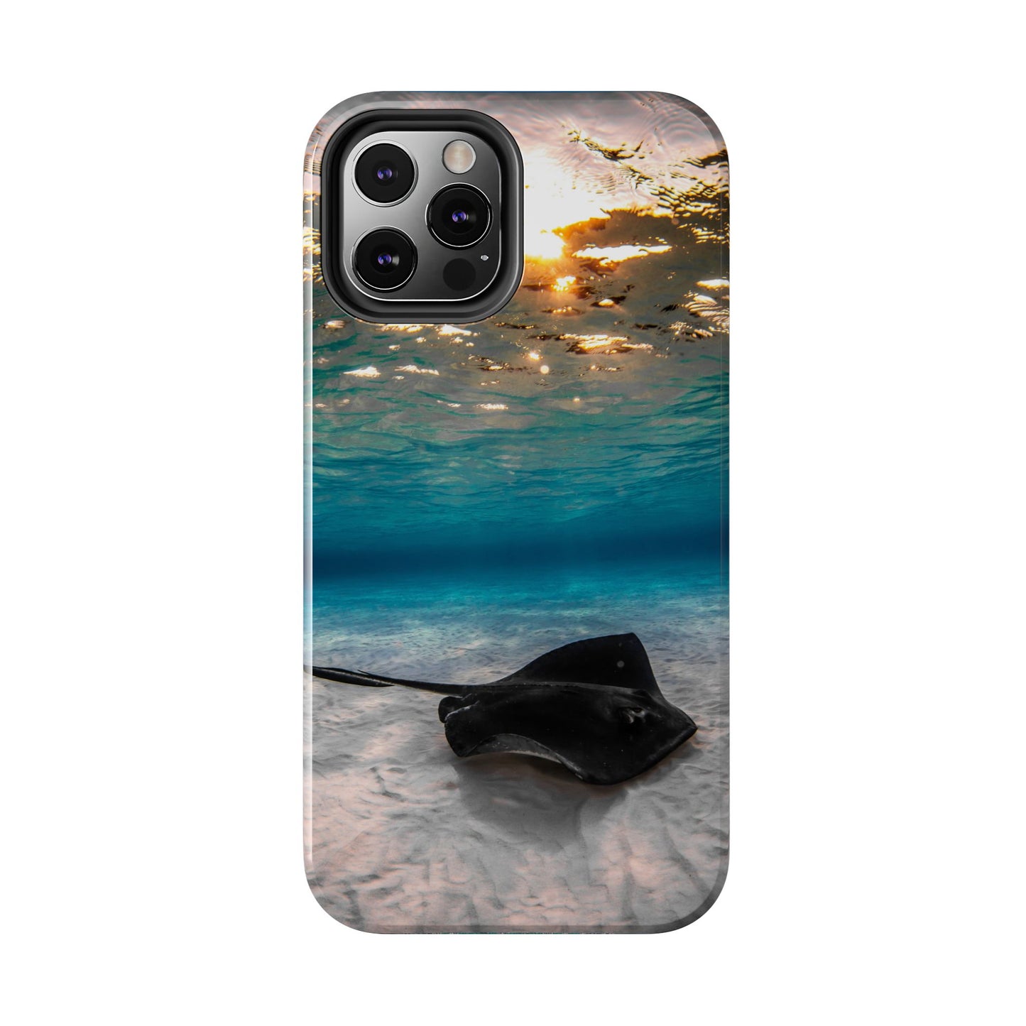 Tough Phone Cases - Stingray Sunrise