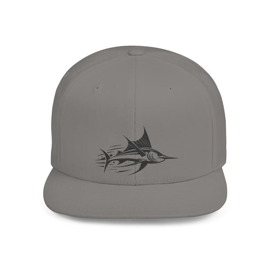 Flat Bill Snapback - Marlin Magic