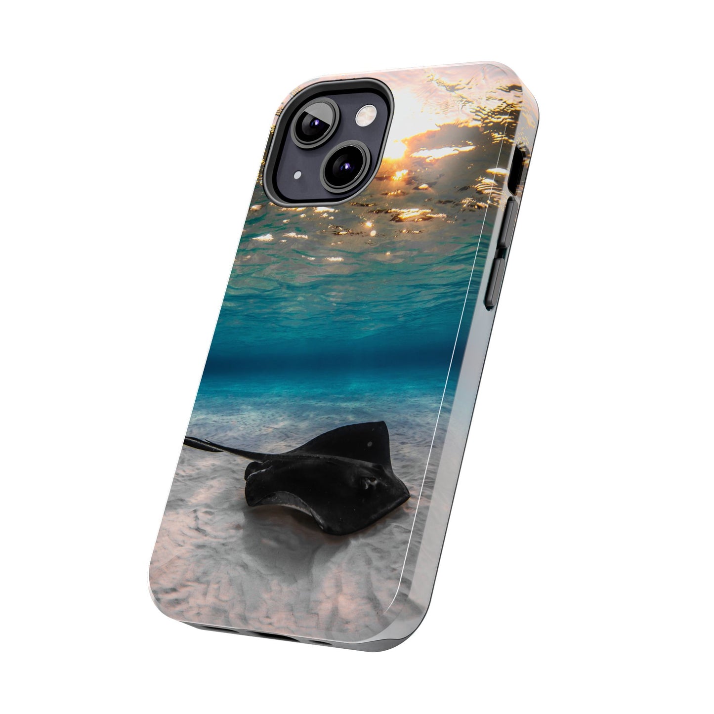 Tough Phone Cases - Stingray Sunrise