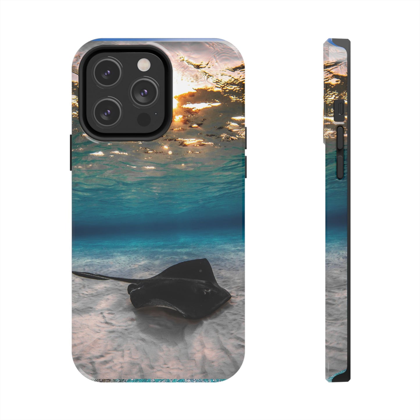 Tough Phone Cases - Stingray Sunrise