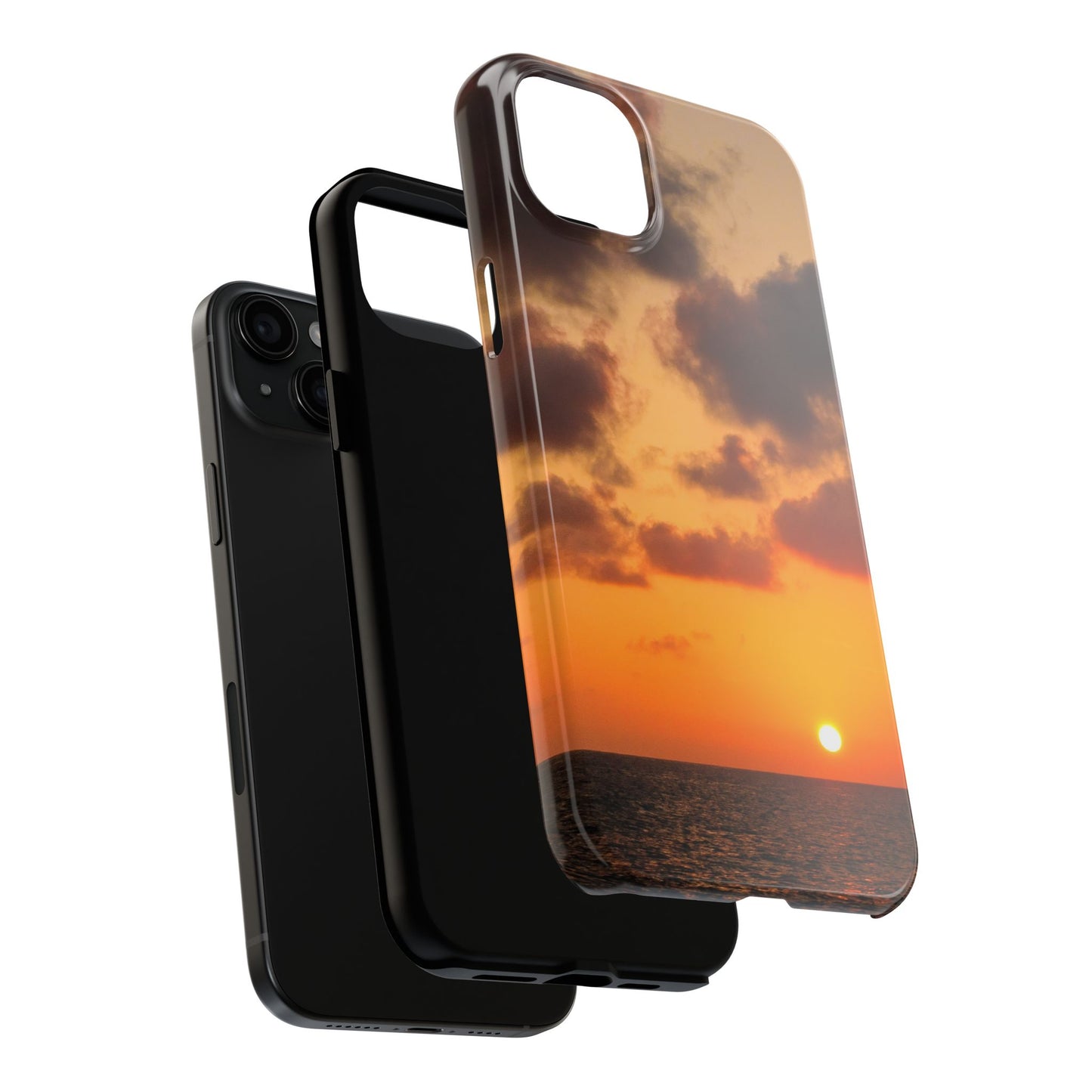 Tough Phone Cases - Orange Peel Sunset