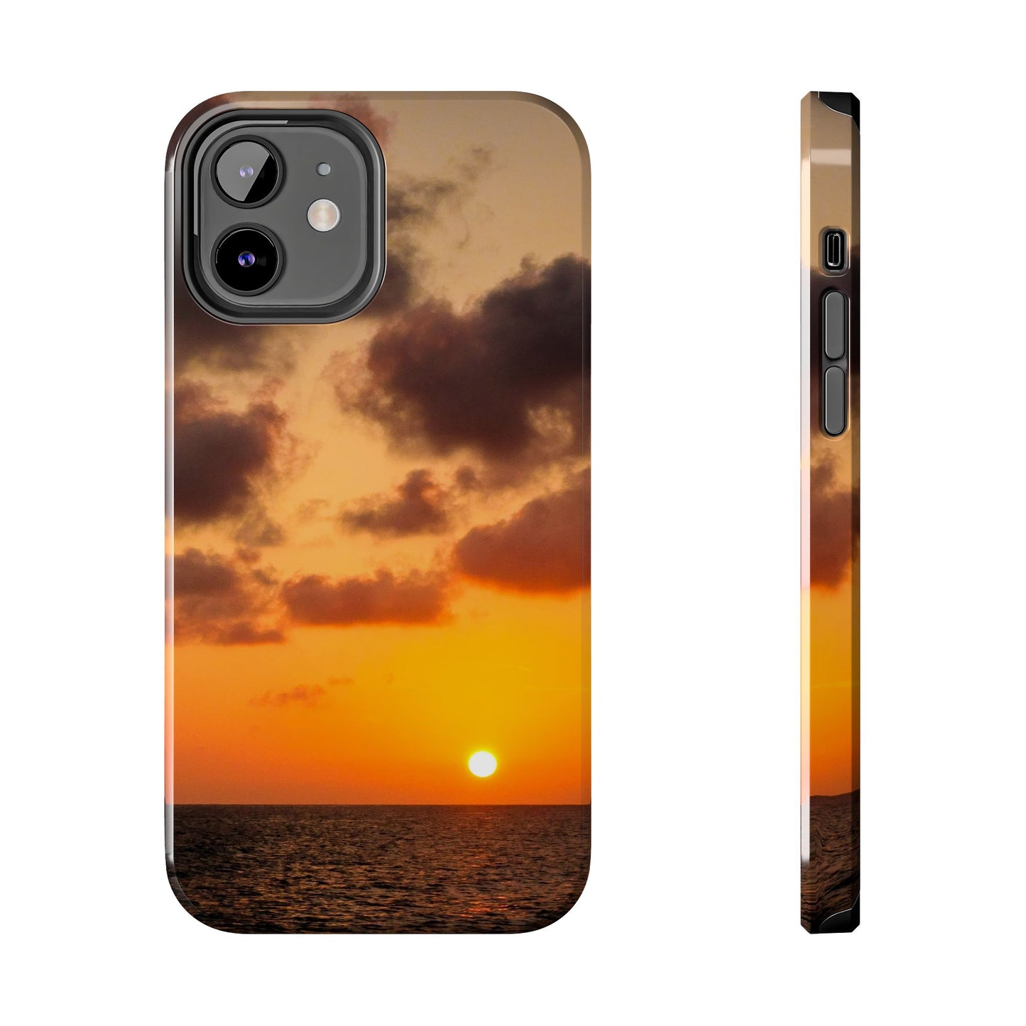 Tough Phone Cases - Orange Peel Sunset