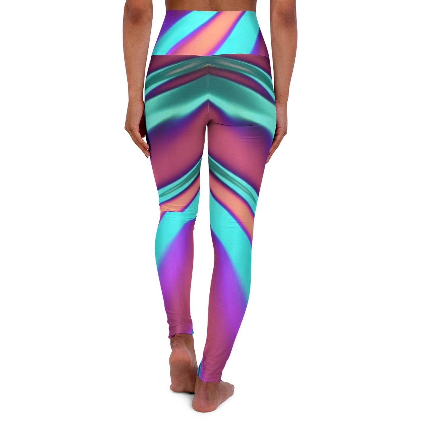 High Waisted Leggings - Tantric Tiger