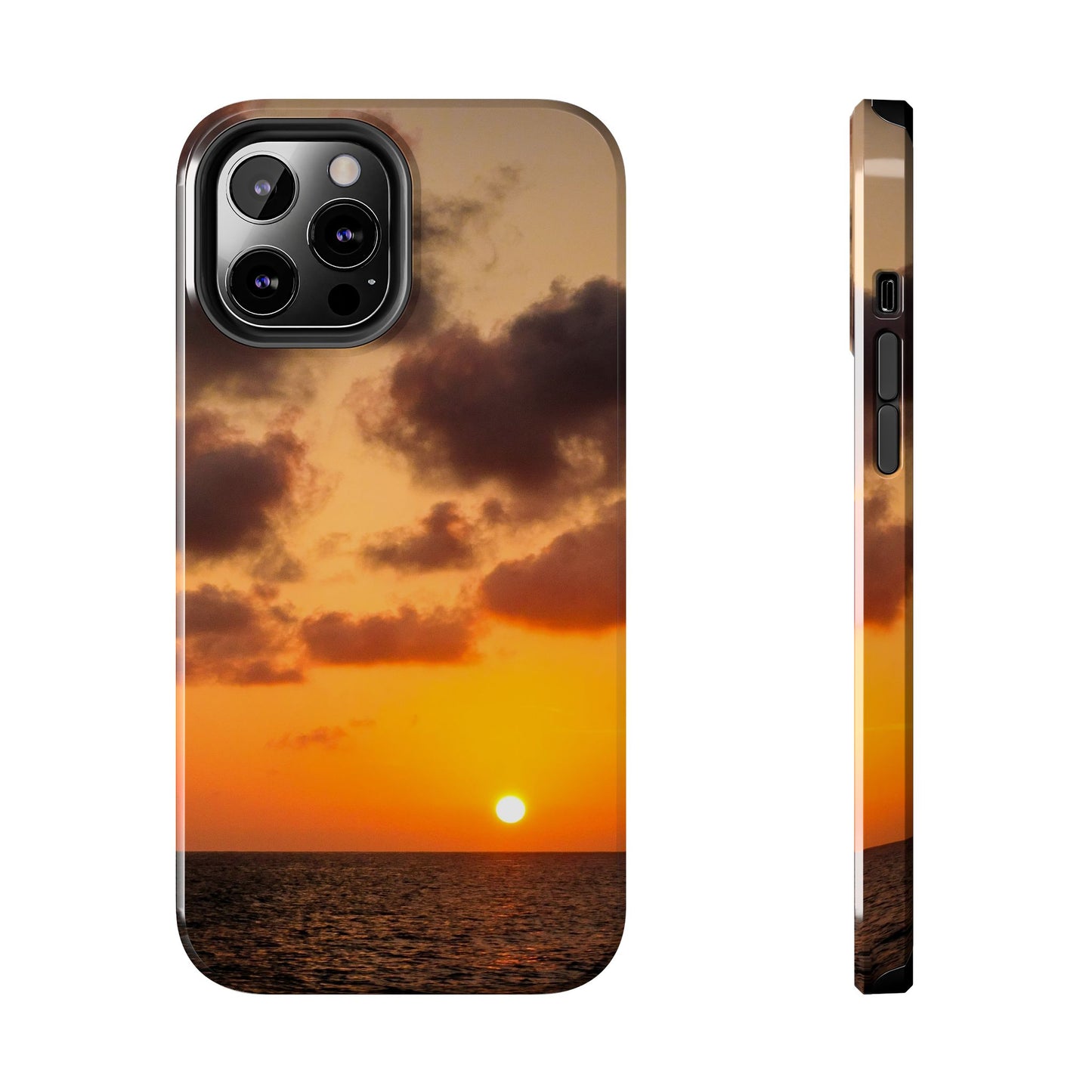 Tough Phone Cases - Orange Peel Sunset