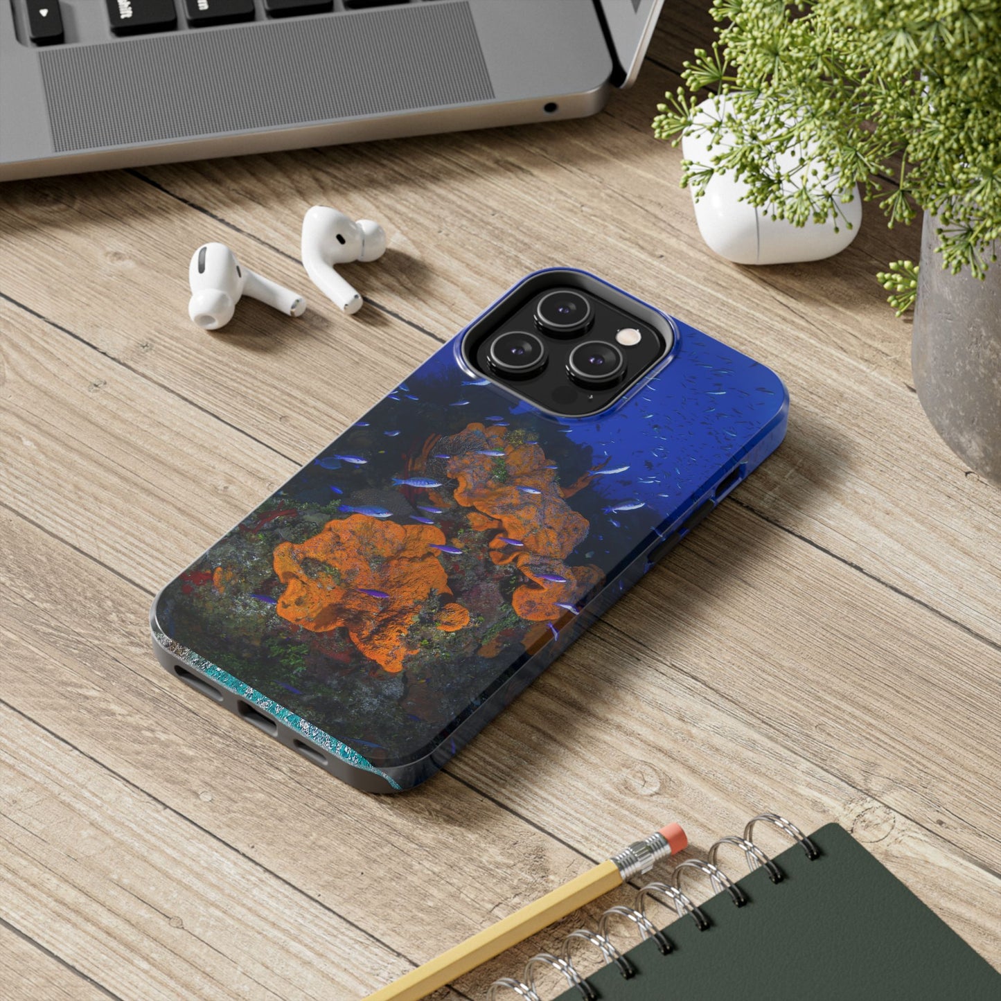 Tough Phone Cases - Colorful Coral