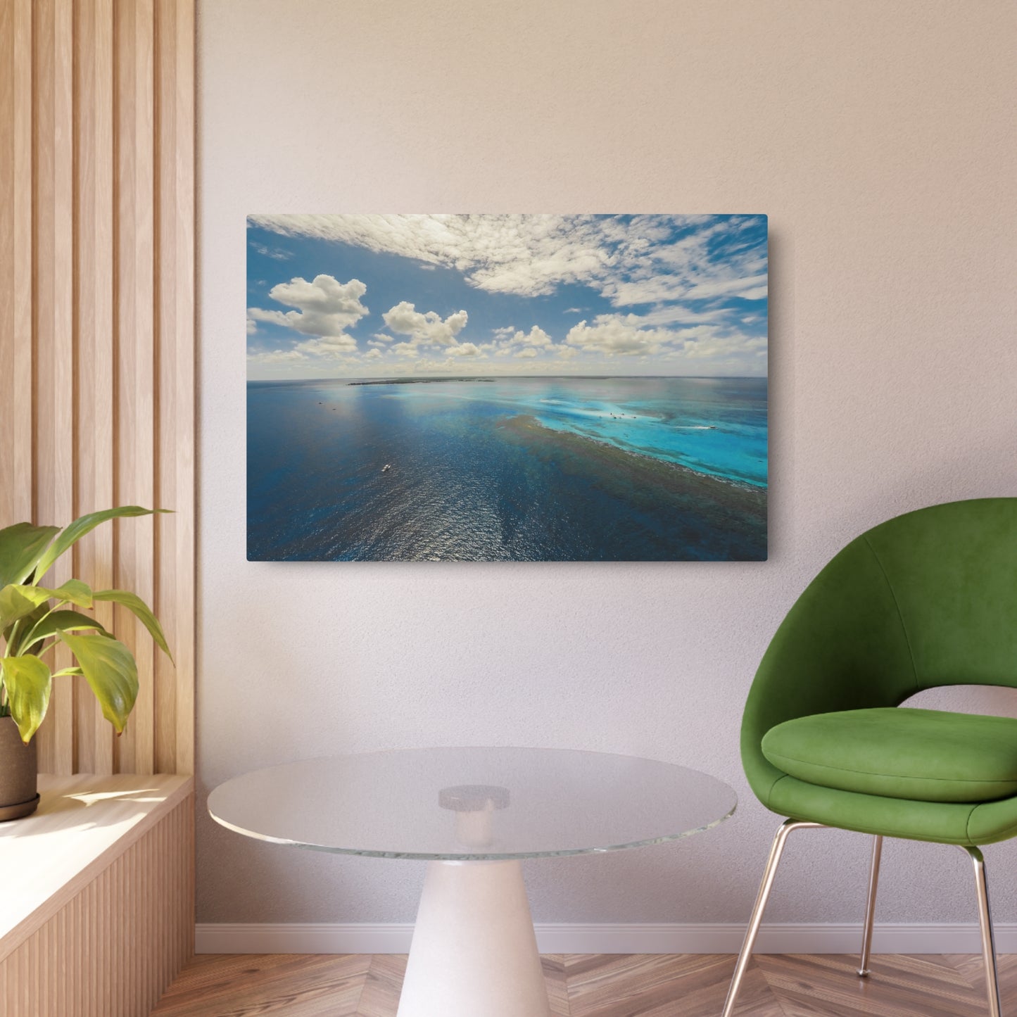 "Cayman Blues" Metal Print
