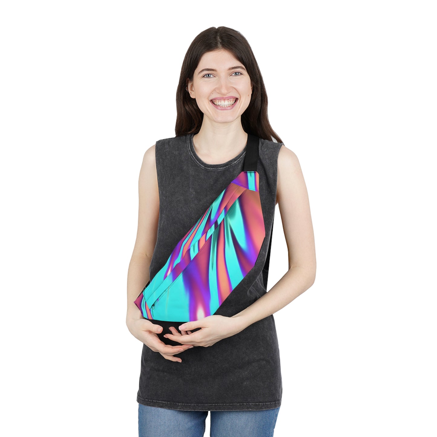 Large Fanny Pack - Tantric Tiger
