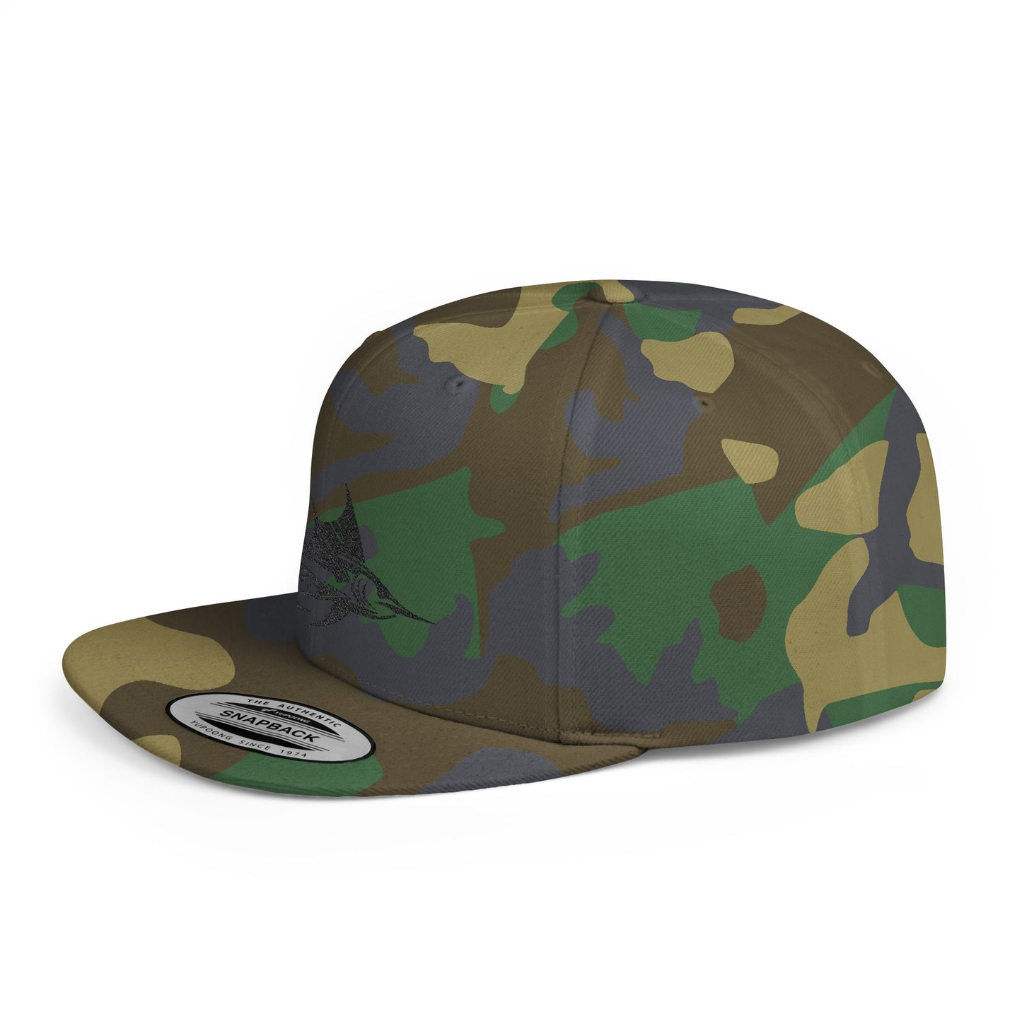 Flat Bill Snapback - Marlin Magic