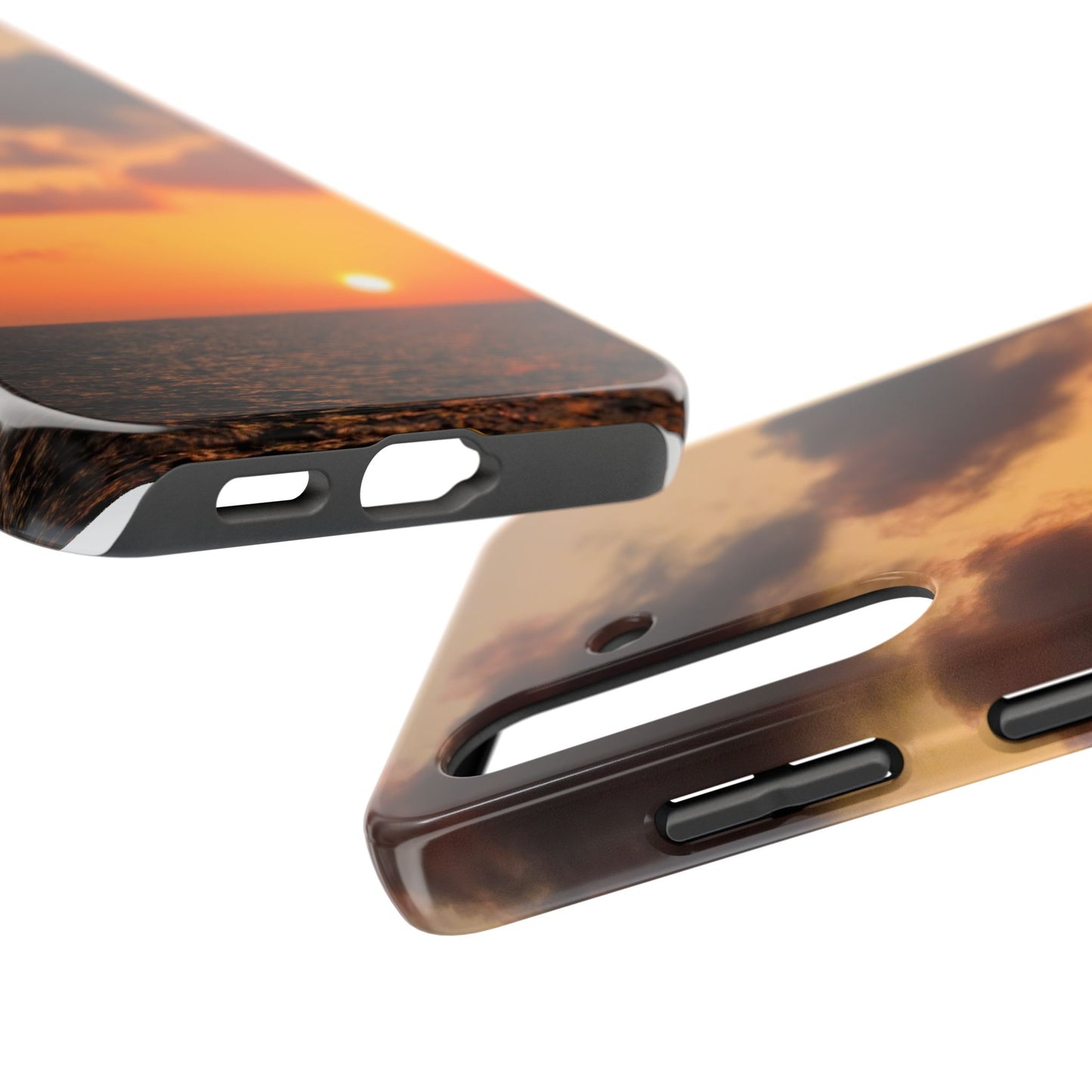 Tough Phone Cases - Orange Peel Sunset