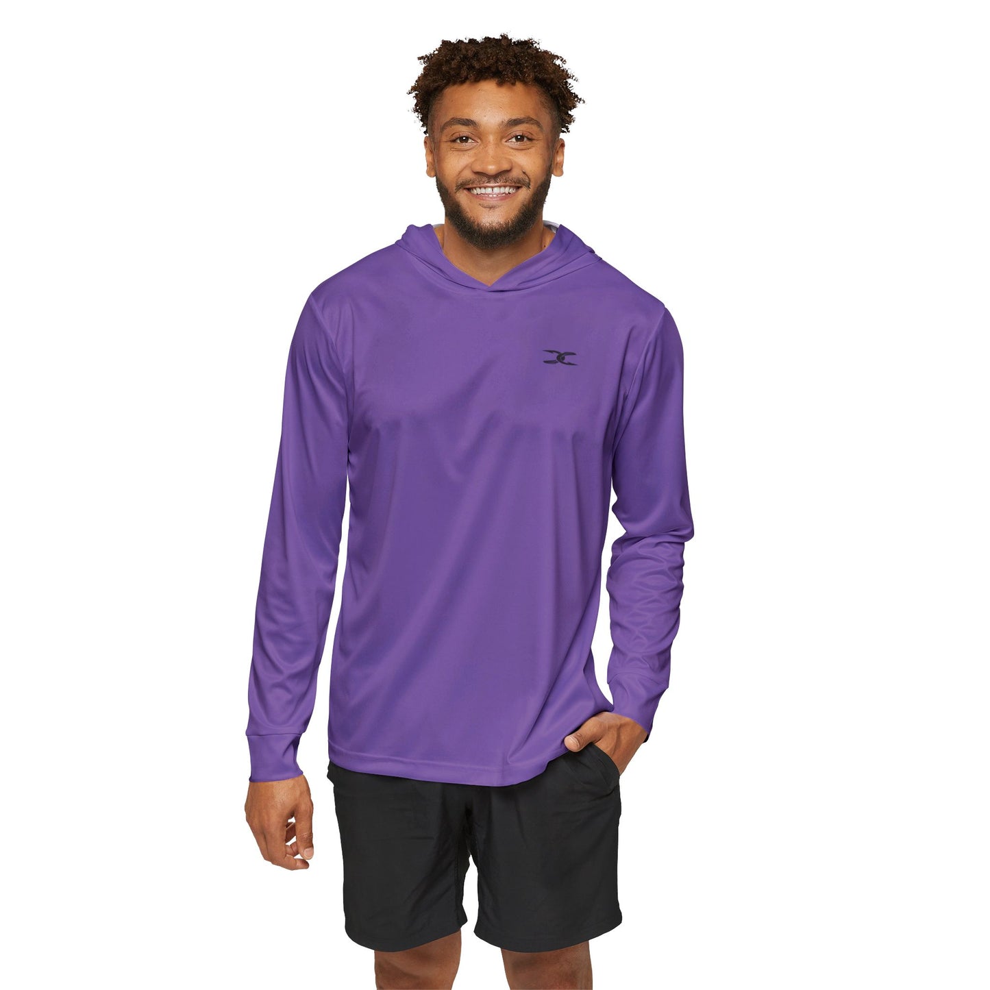 "Lil Purple" Hooded Long Sleeve