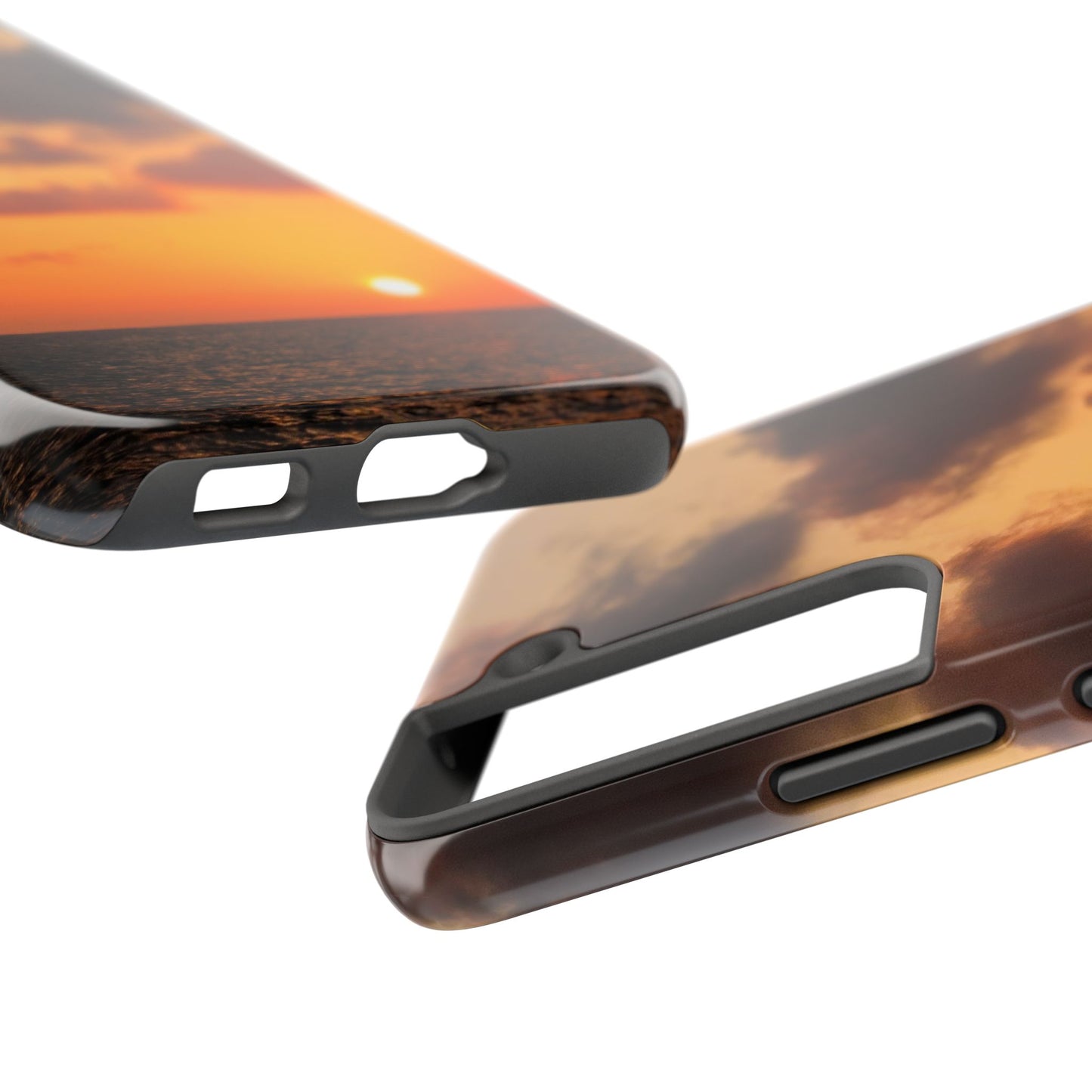 Tough Phone Cases - Orange Peel Sunset