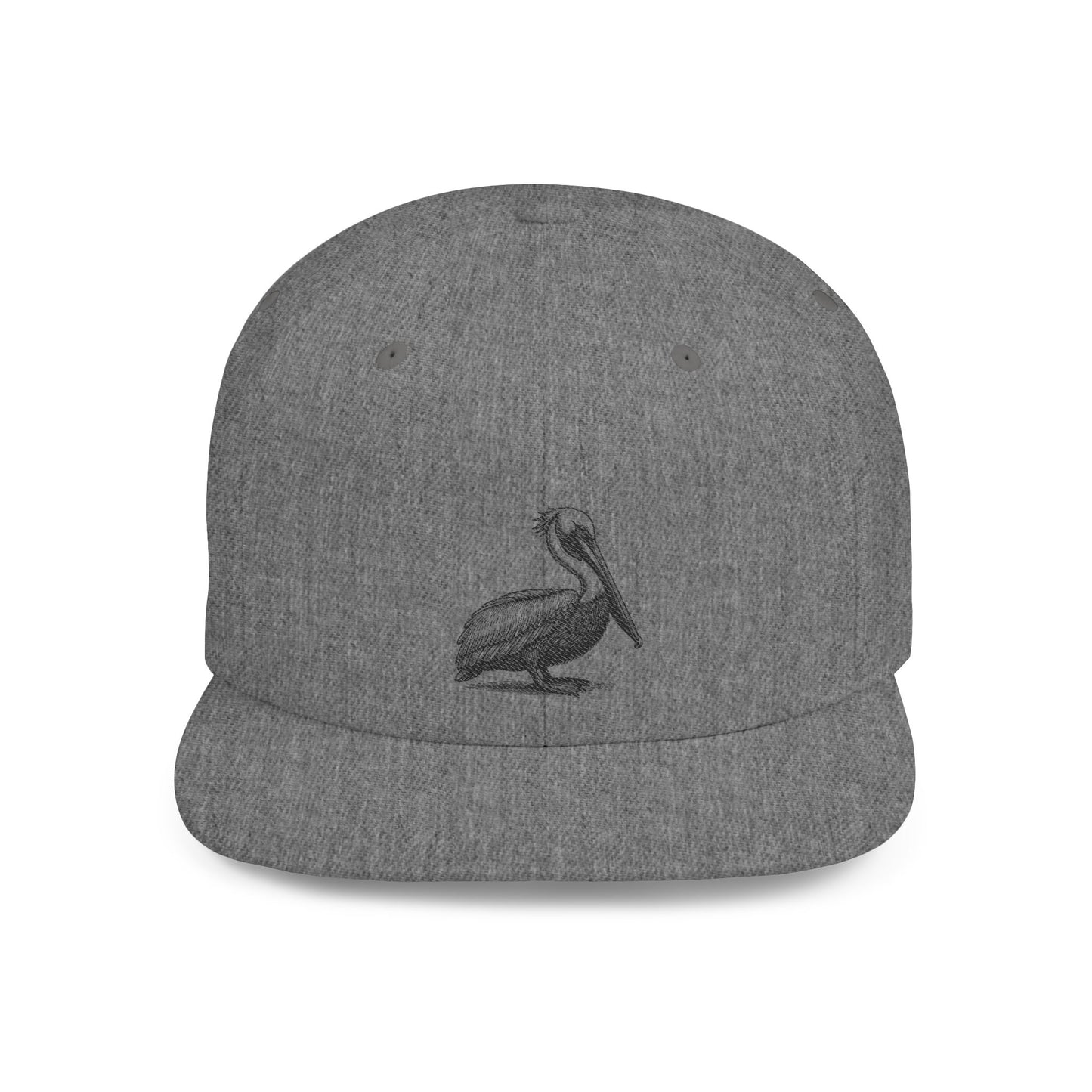 Flat Bill Snapback - Pelican