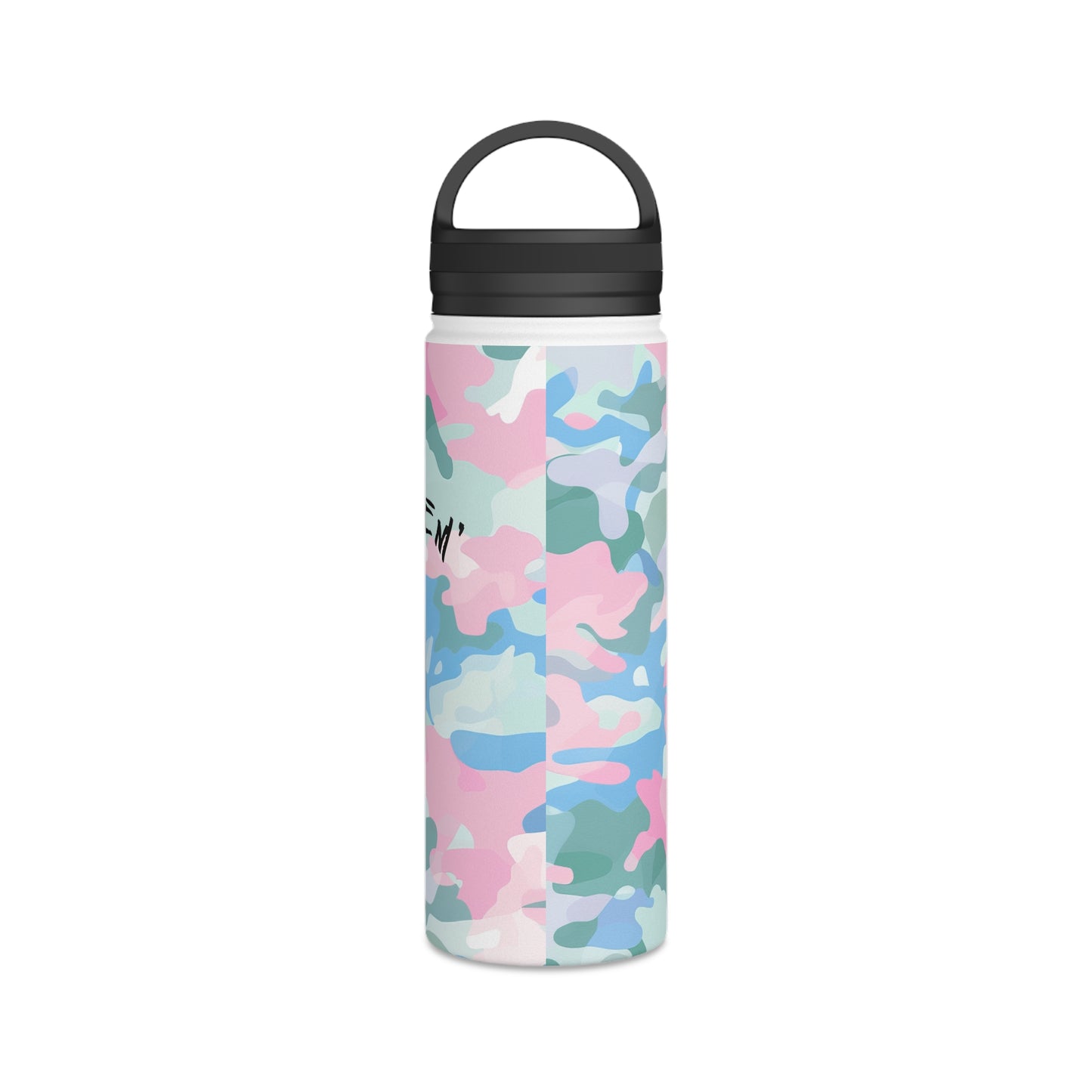 Copy of Colorful Marble Stainless Steel Water Bottle with Handle Lid