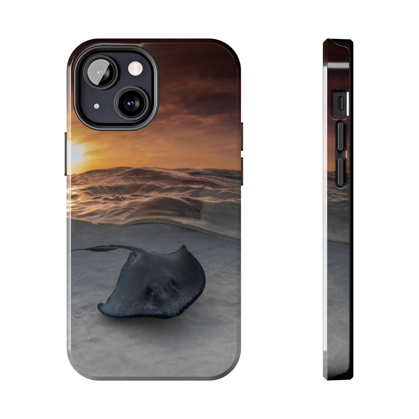 Tough Phone Cases - Stingray Swims