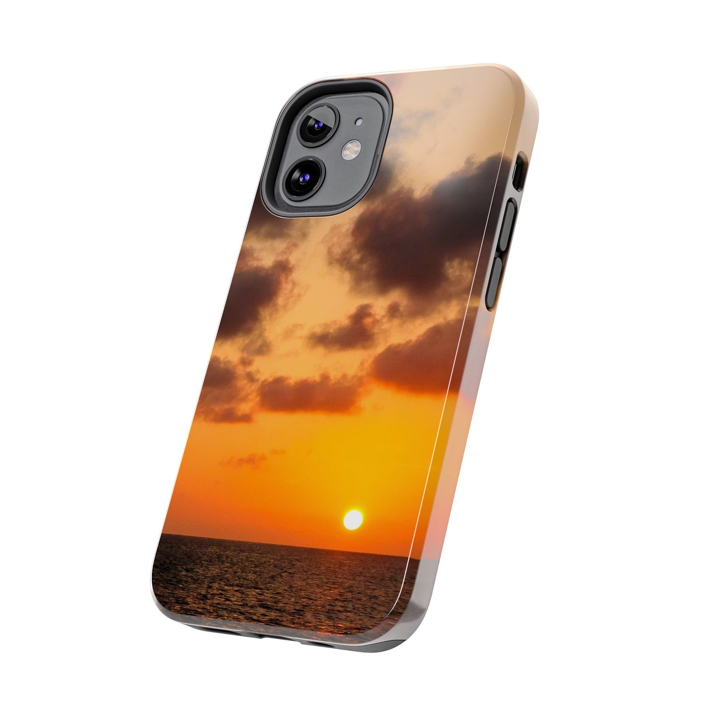 Tough Phone Cases - Orange Peel Sunset