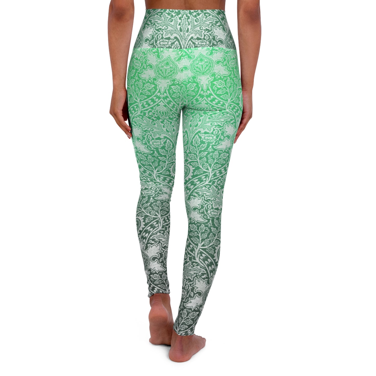 High Waisted Leggings - Peppermint