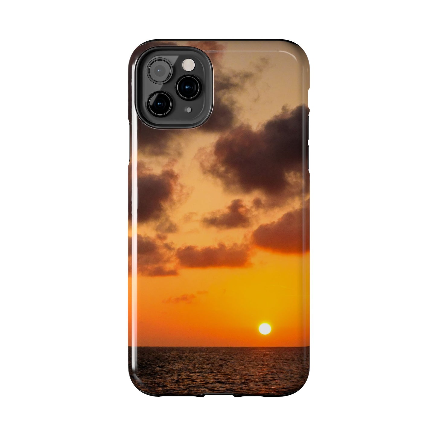 Tough Phone Cases - Orange Peel Sunset