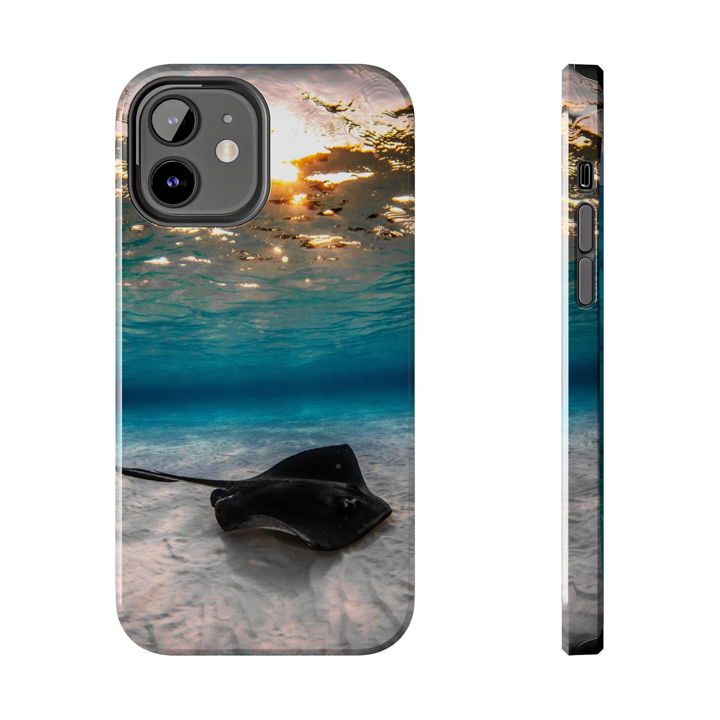 Tough Phone Cases - Stingray Sunrise