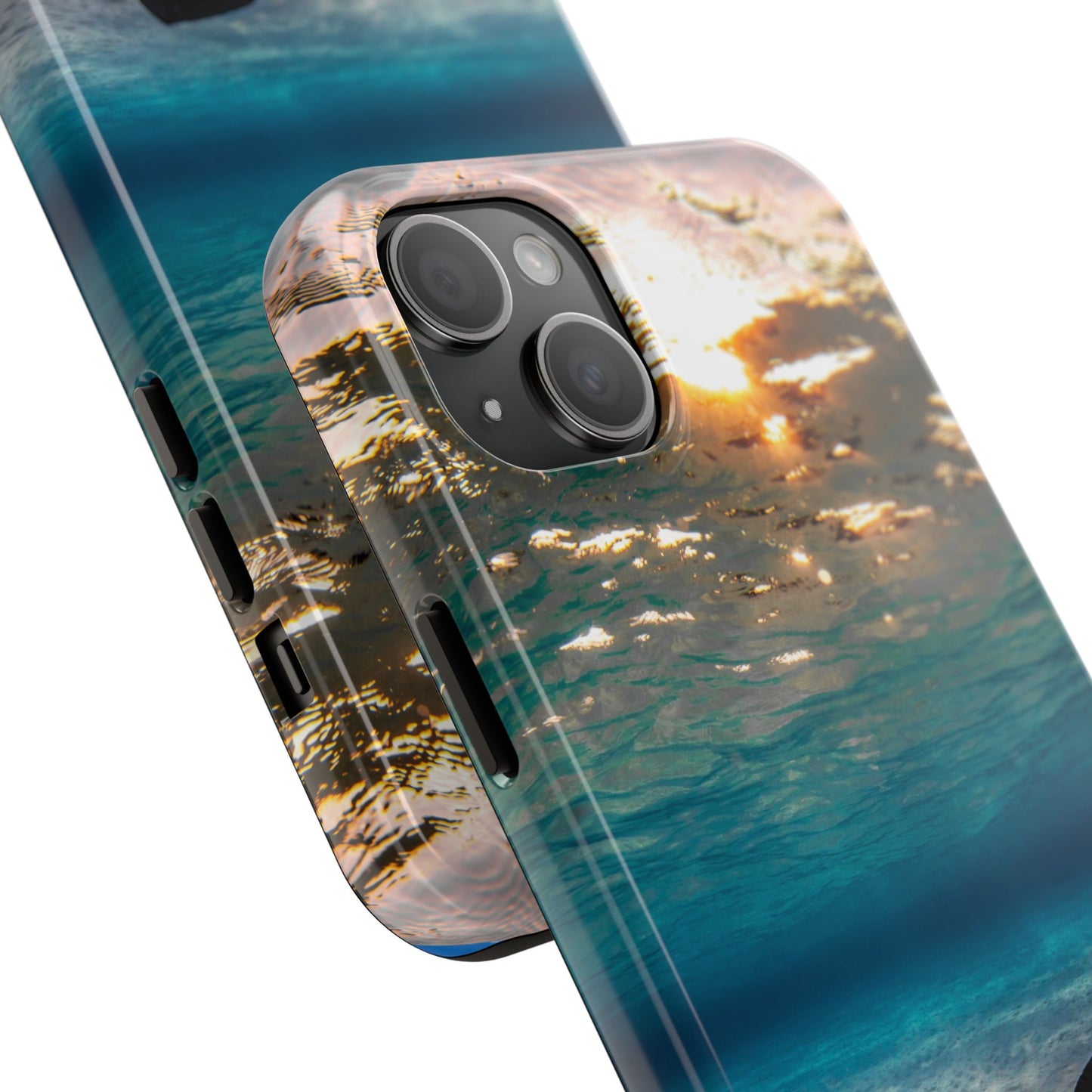 Tough Phone Cases - Stingray Sunrise