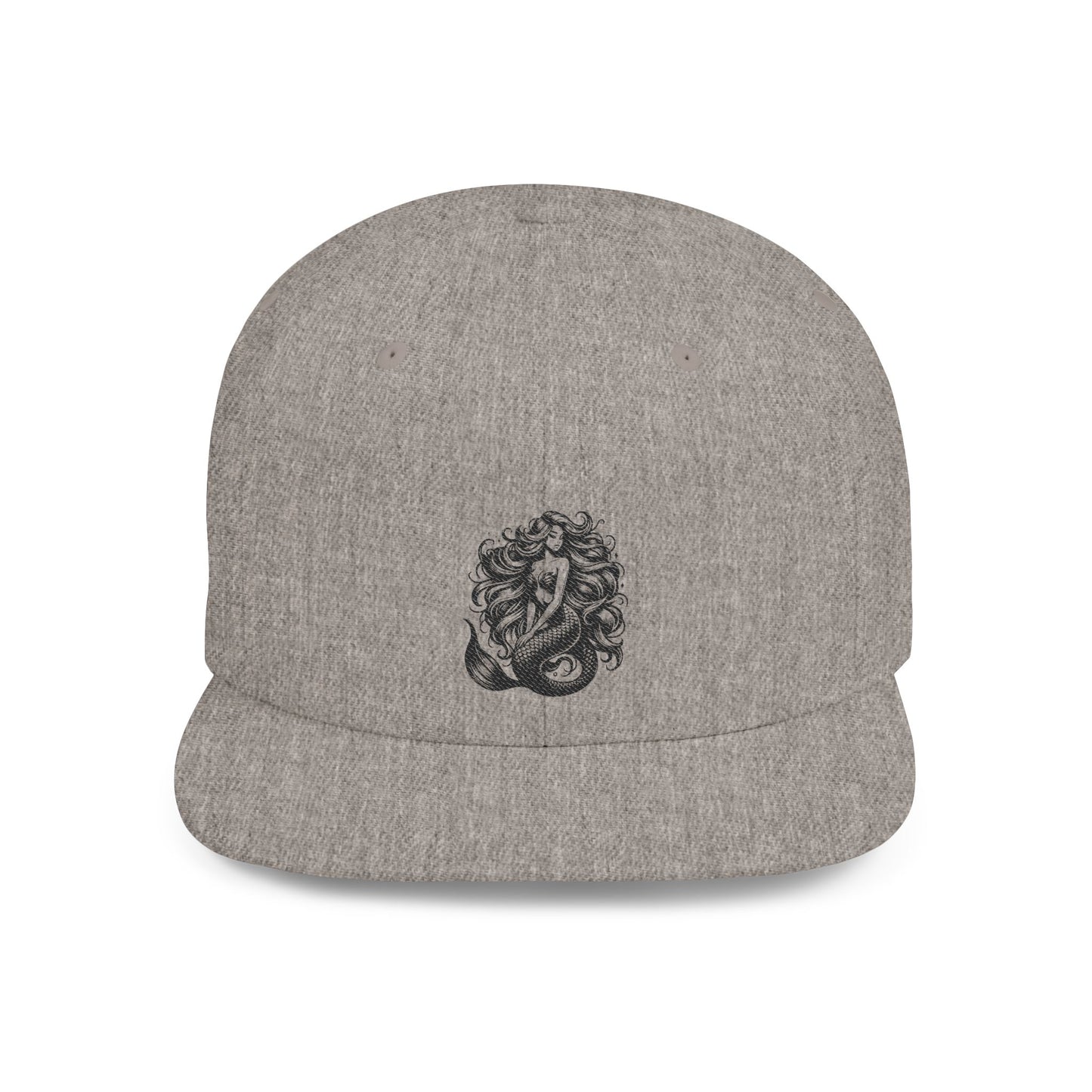Flat Bill Snapback - Mermaid Baddie