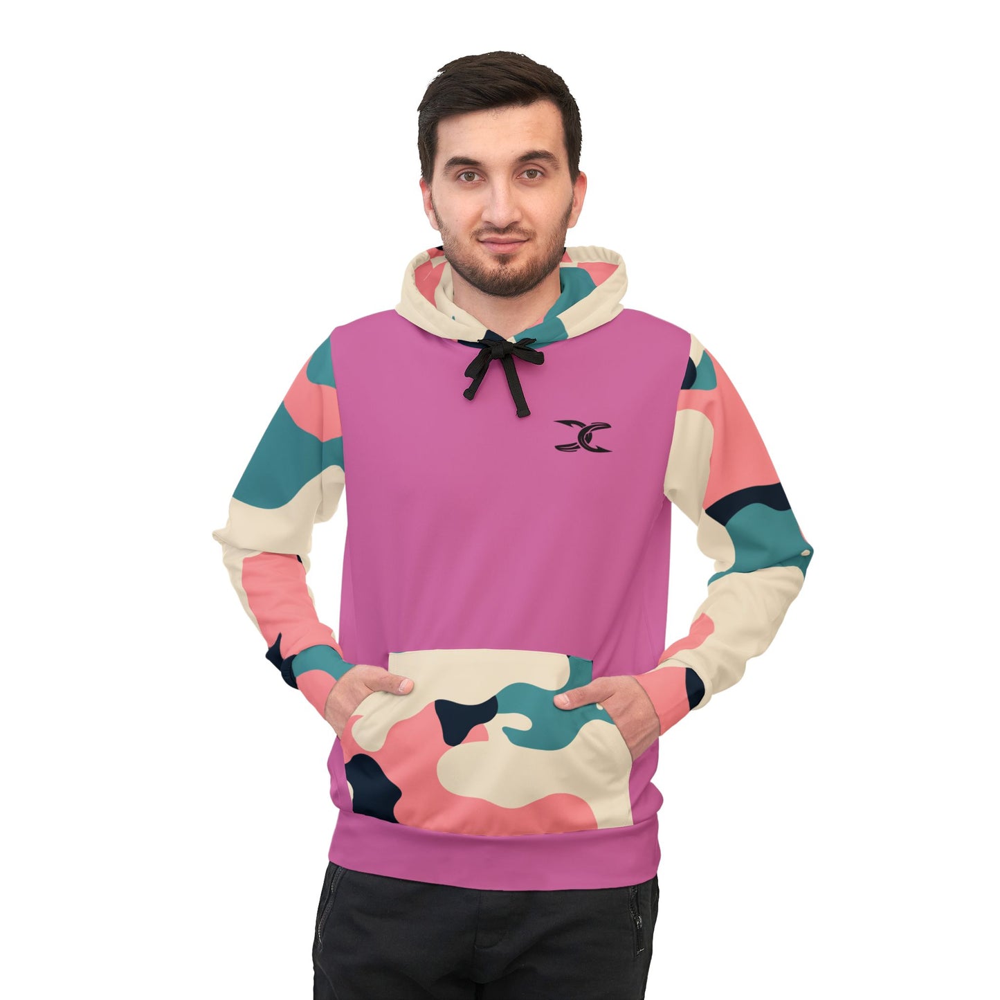 Hoodie | Pinky Camo | Branded